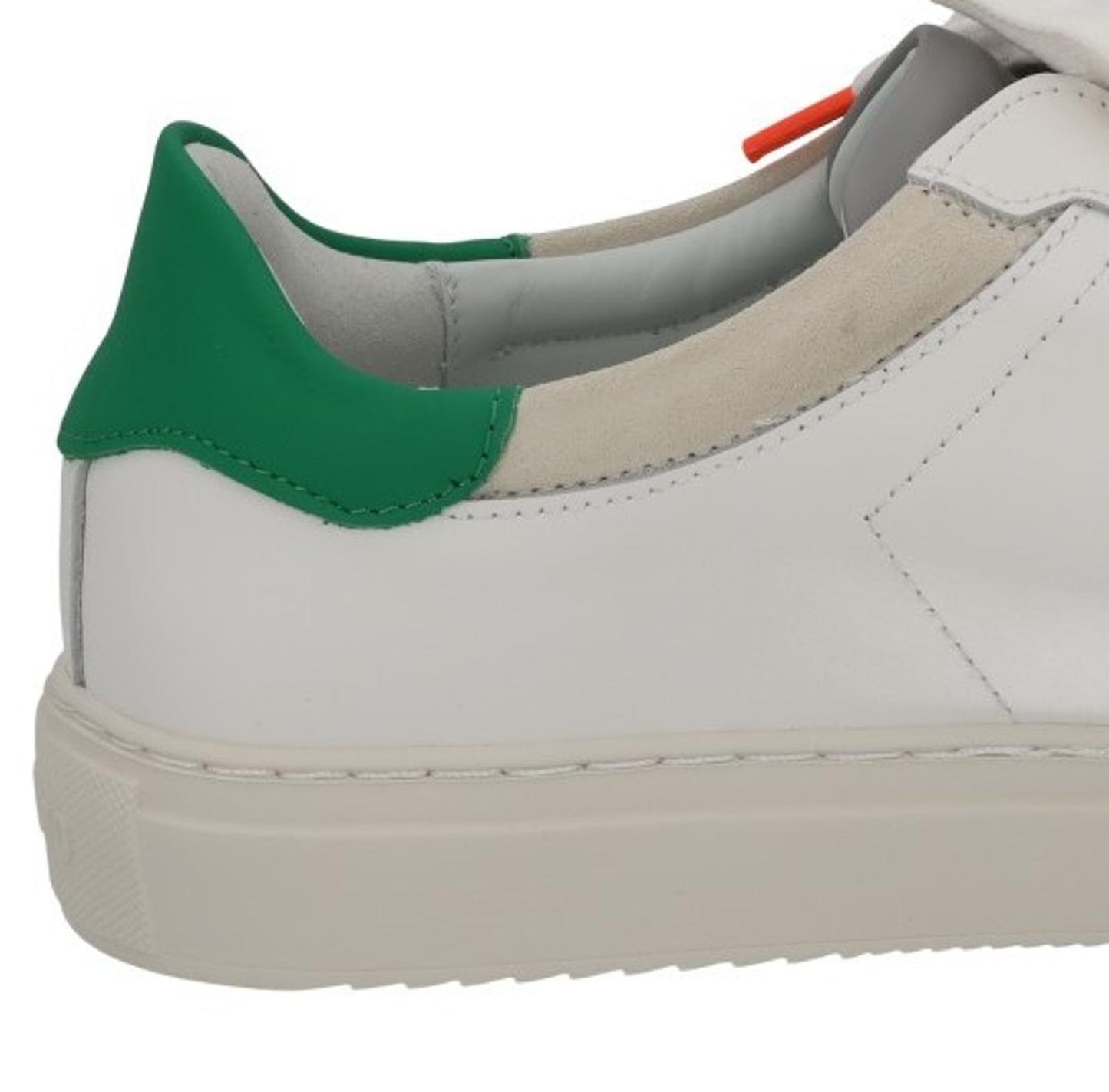 AXEL ARIGATO Men's White & Green Leather Clean 180 Trainers Size UK6 RRP215 NEW