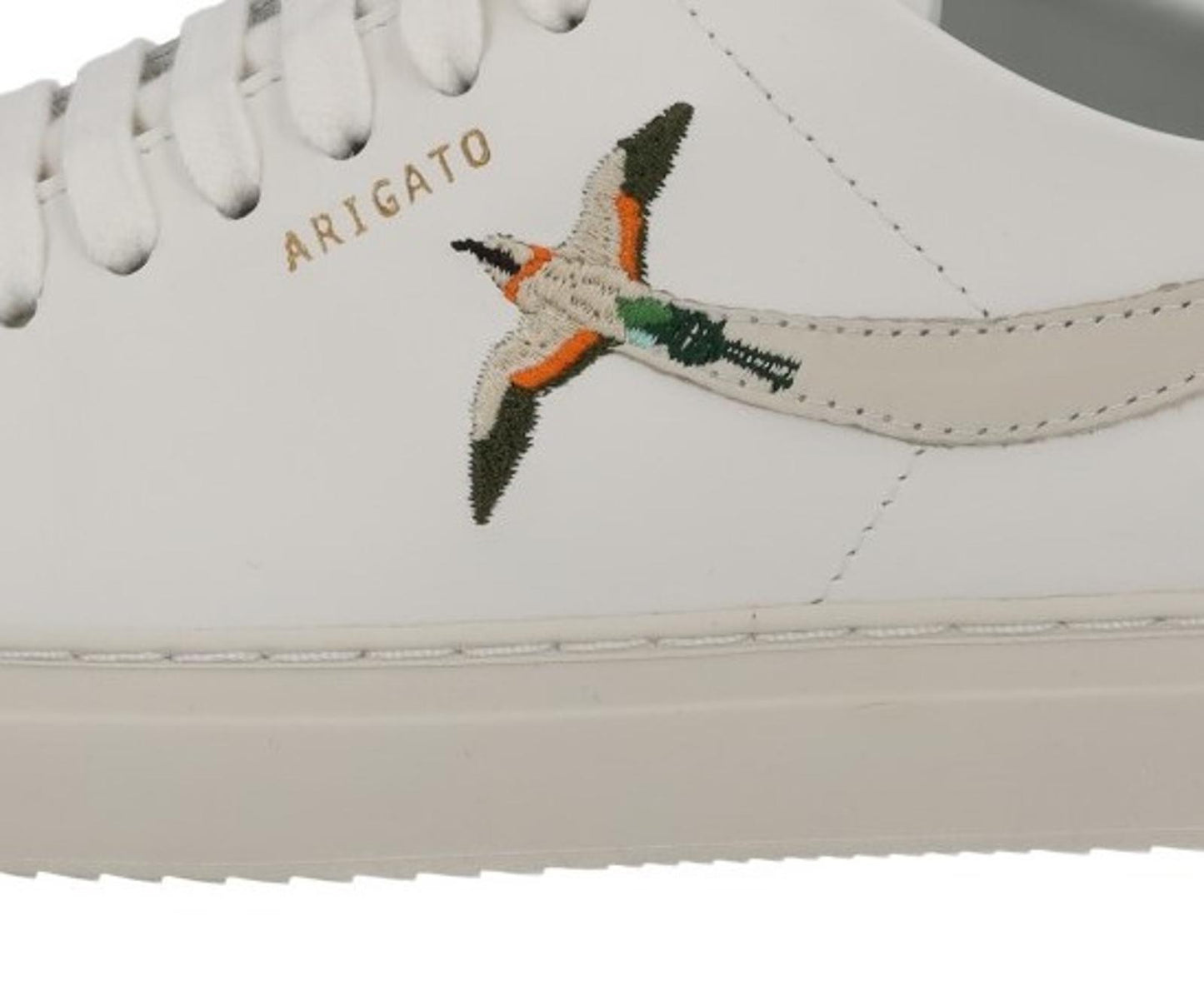 AXEL ARIGATO Ladies White Clean 90 Stripe Bee Bird Trainers EU37 UK4 RRP225 NEW