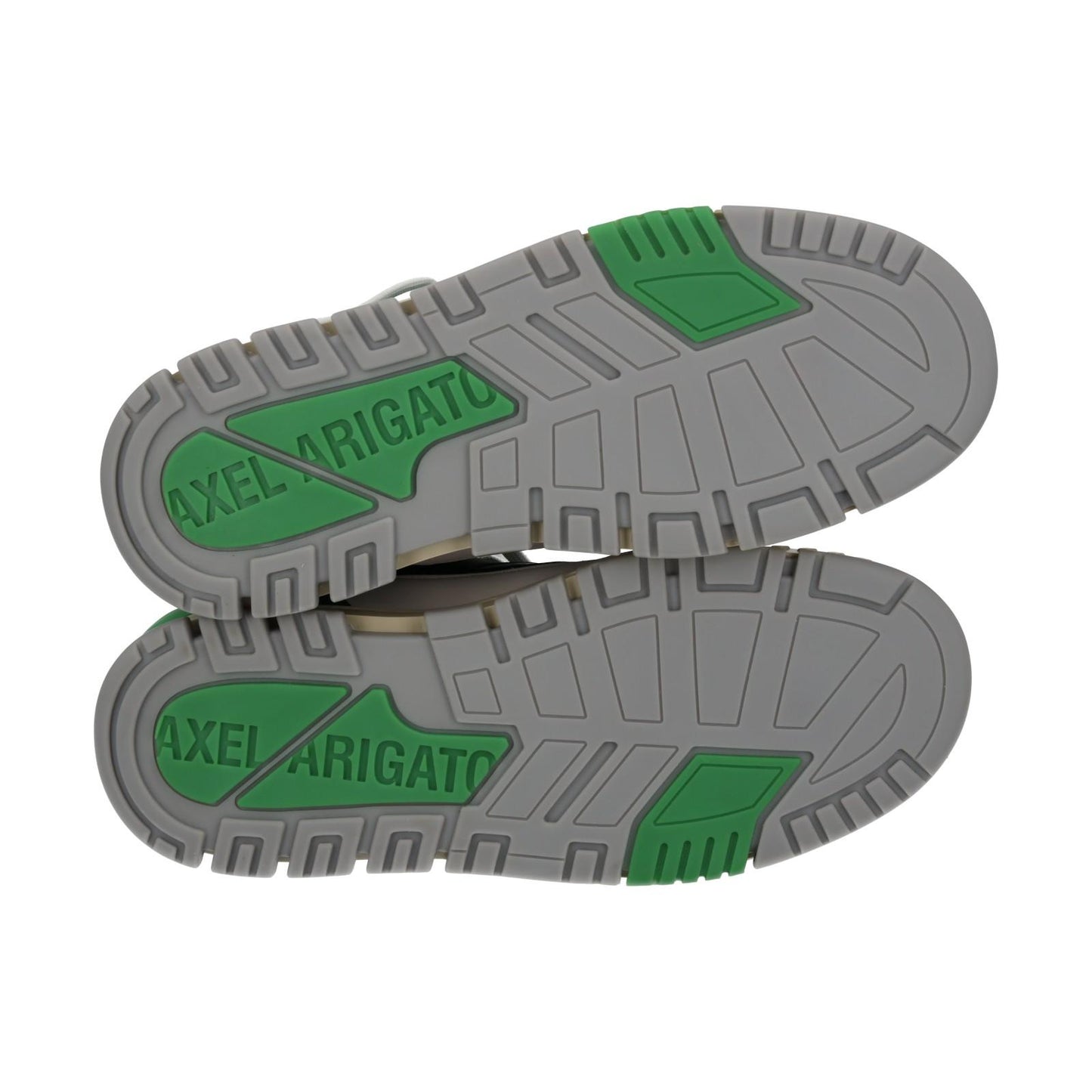 AXEL ARIGATO Men's Green & White Leather Area Low Trainers Size UK10 RRP265 NEW