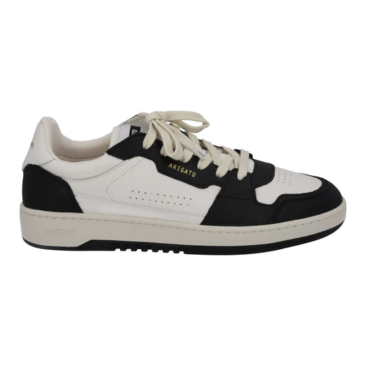 AXEL ARIGATO Men's White & Black Leather Dice Lo Trainers Size UK6 RRP215 NEW