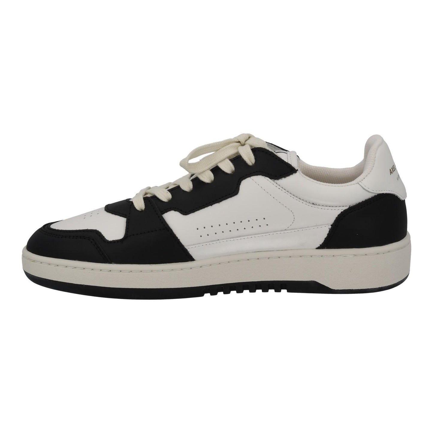 AXEL ARIGATO Men's White & Black Leather Dice Lo Trainers Size UK6 RRP215 NEW