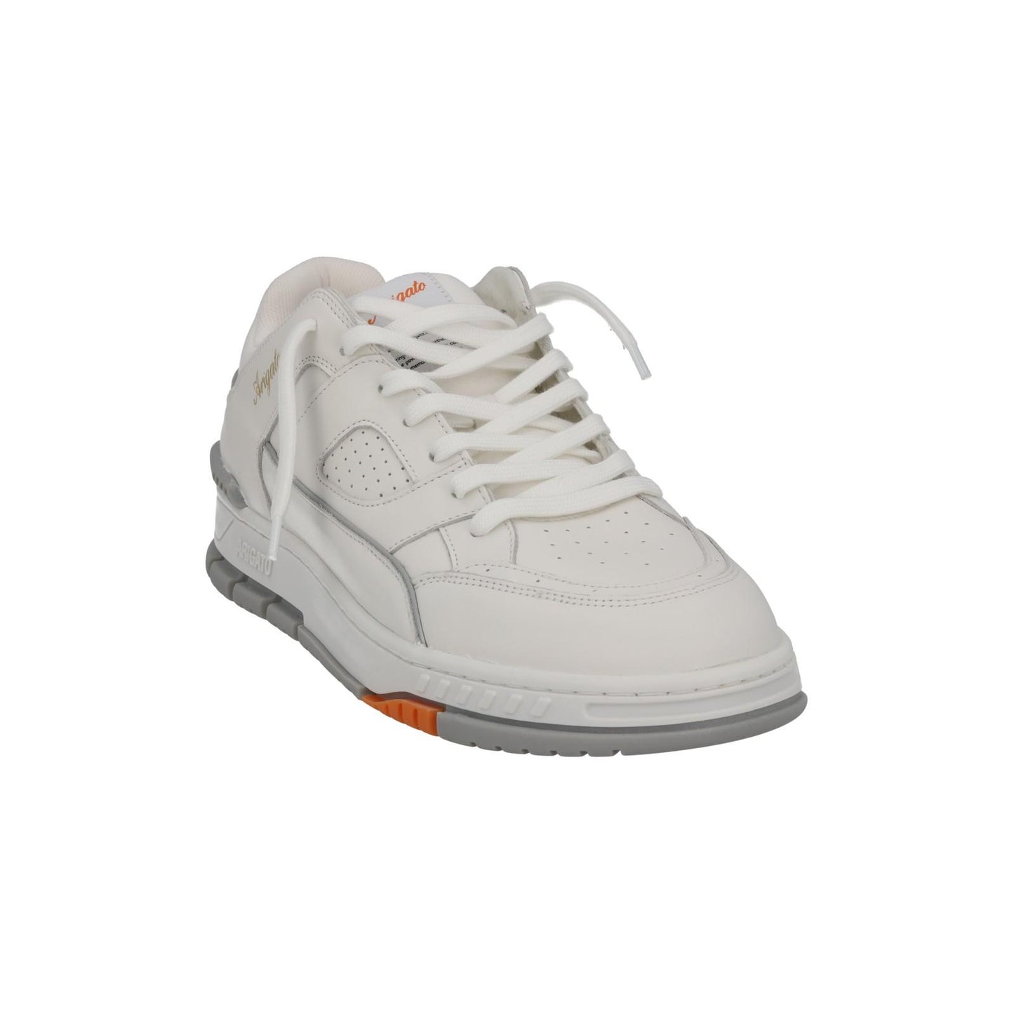 AXEL ARIGATO Men's White Leather Area Low Lace-Up Trainers Size UK9.5 RRP265 NEW