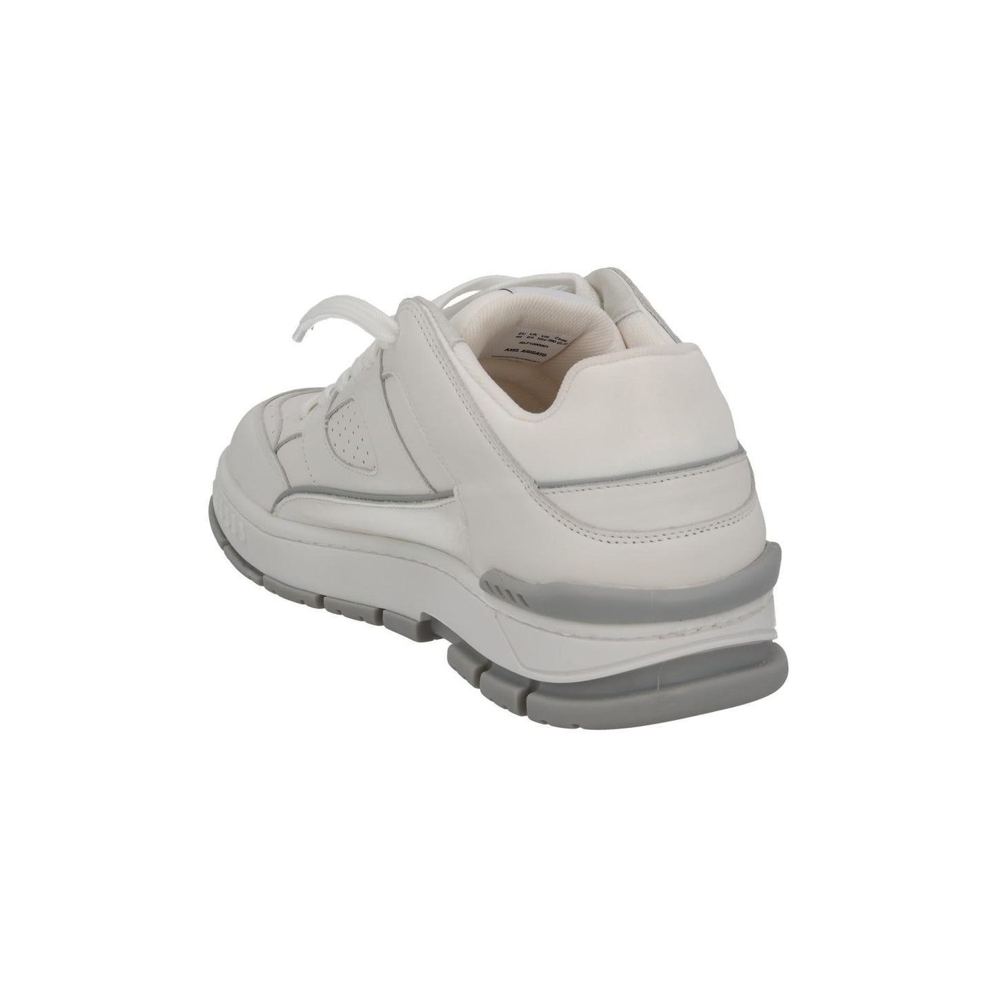 AXEL ARIGATO Men's White Leather Area Low Lace-Up Trainers Size UK9.5 RRP265 NEW