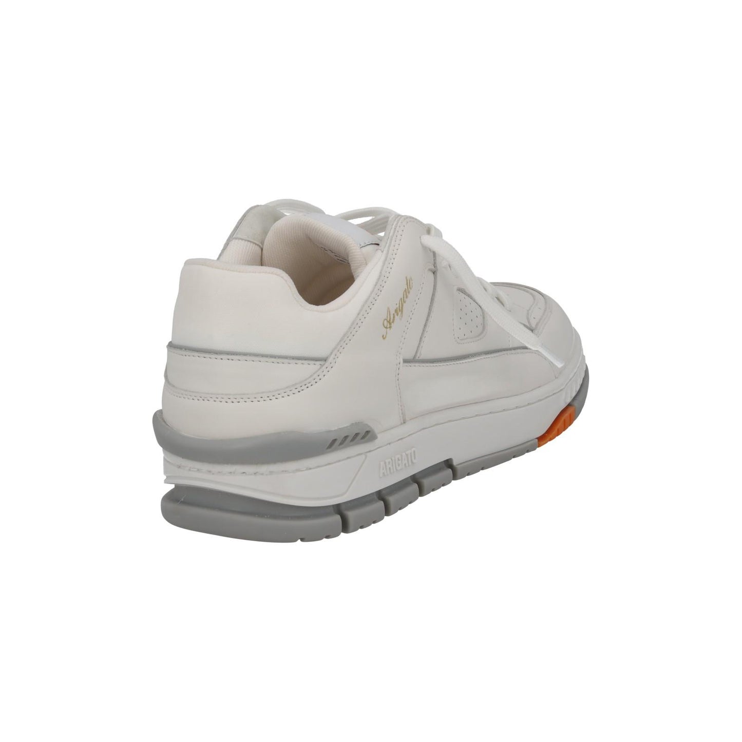 AXEL ARIGATO Men's White Leather Area Low Lace-Up Trainers Size UK9.5 RRP265 NEW