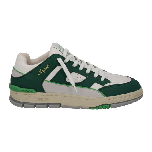 AXEL ARIGATO Men's Green & White Leather Area Low Trainers Size UK11 RRP265 NEW