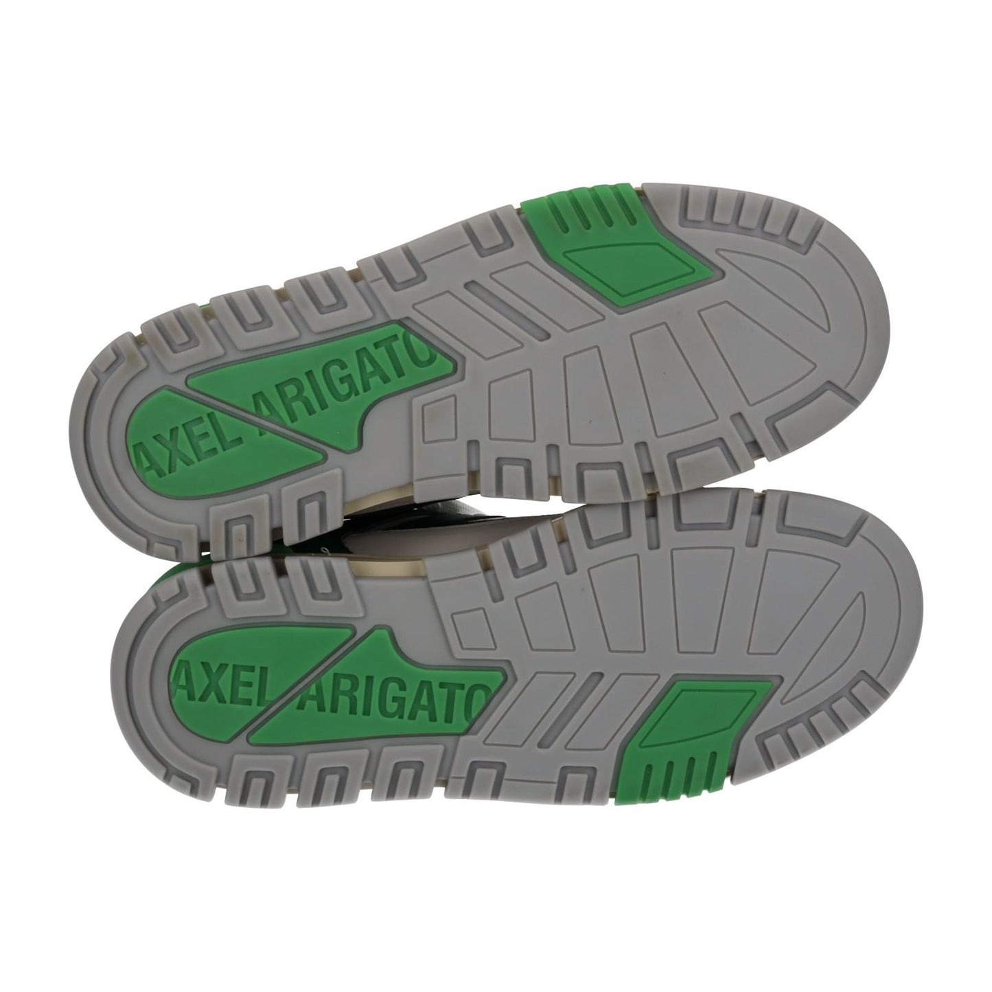 AXEL ARIGATO Men's Green & White Leather Area Low Trainers Size UK11 RRP265 NEW