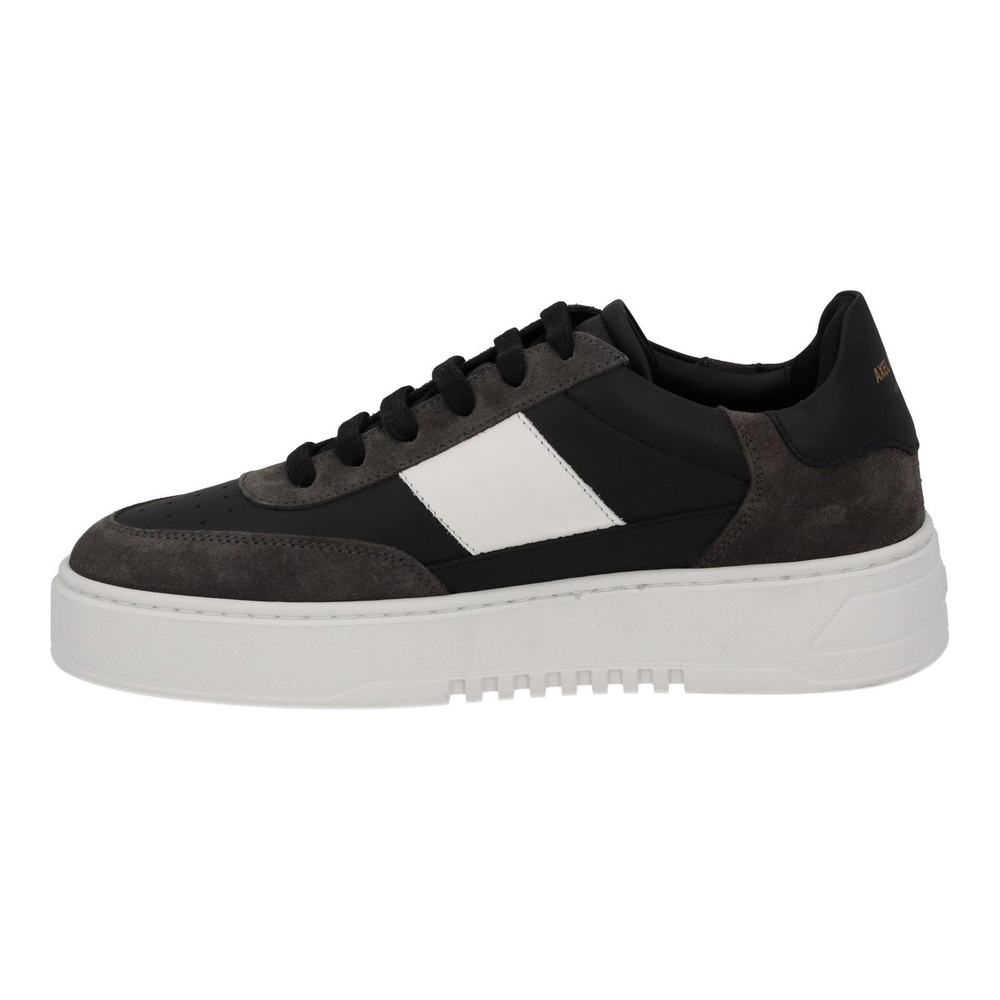 AXEL ARIGATO Men's Black & White Leather Lace-Up Orbit Trainers UK6 RRP230 NEW
