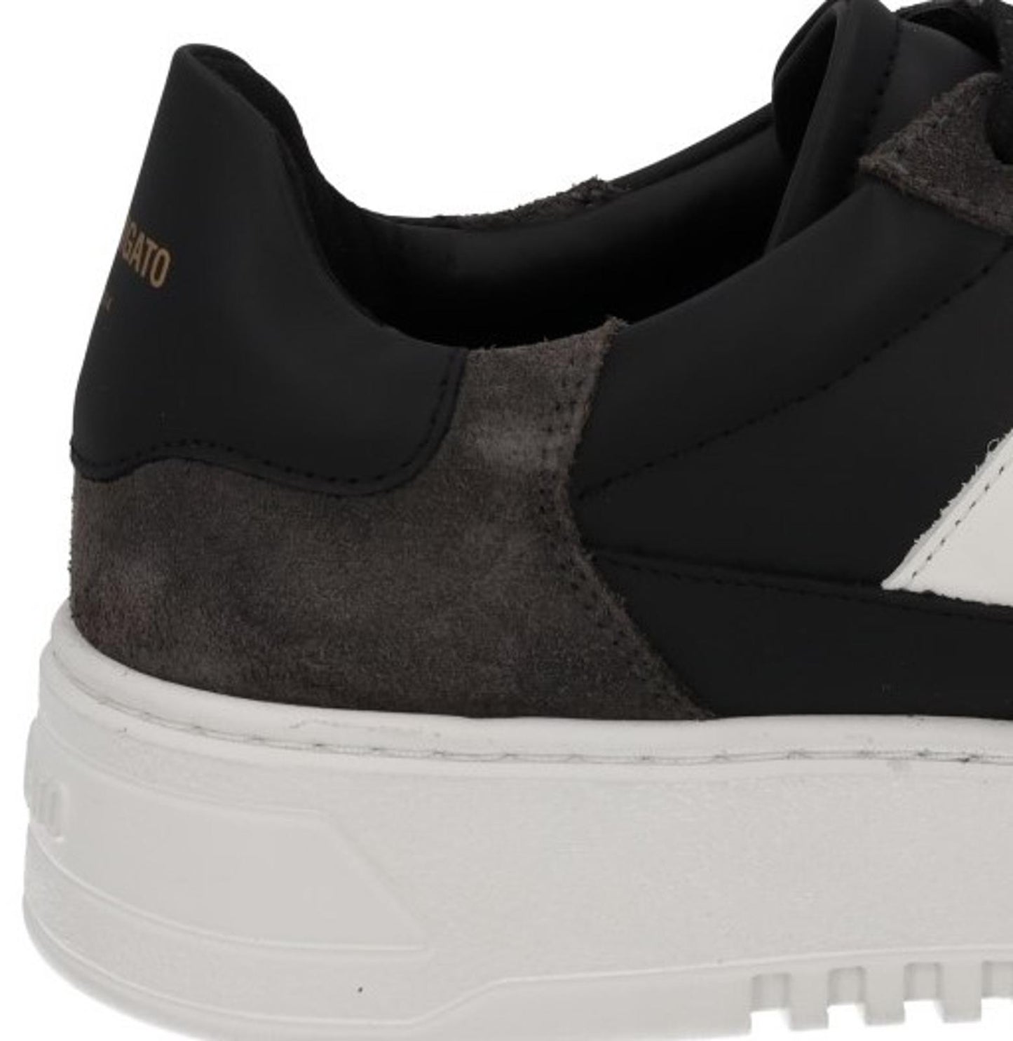 AXEL ARIGATO Men's Black & White Leather Lace-Up Orbit Trainers UK6 RRP230 NEW