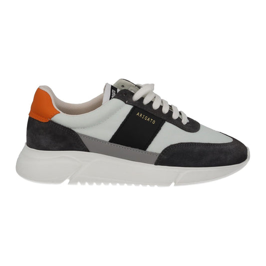 AXEL ARIGATO Men's Grey & Black Genesis Vintage Runner Trainers UK5 RRP215 NEW