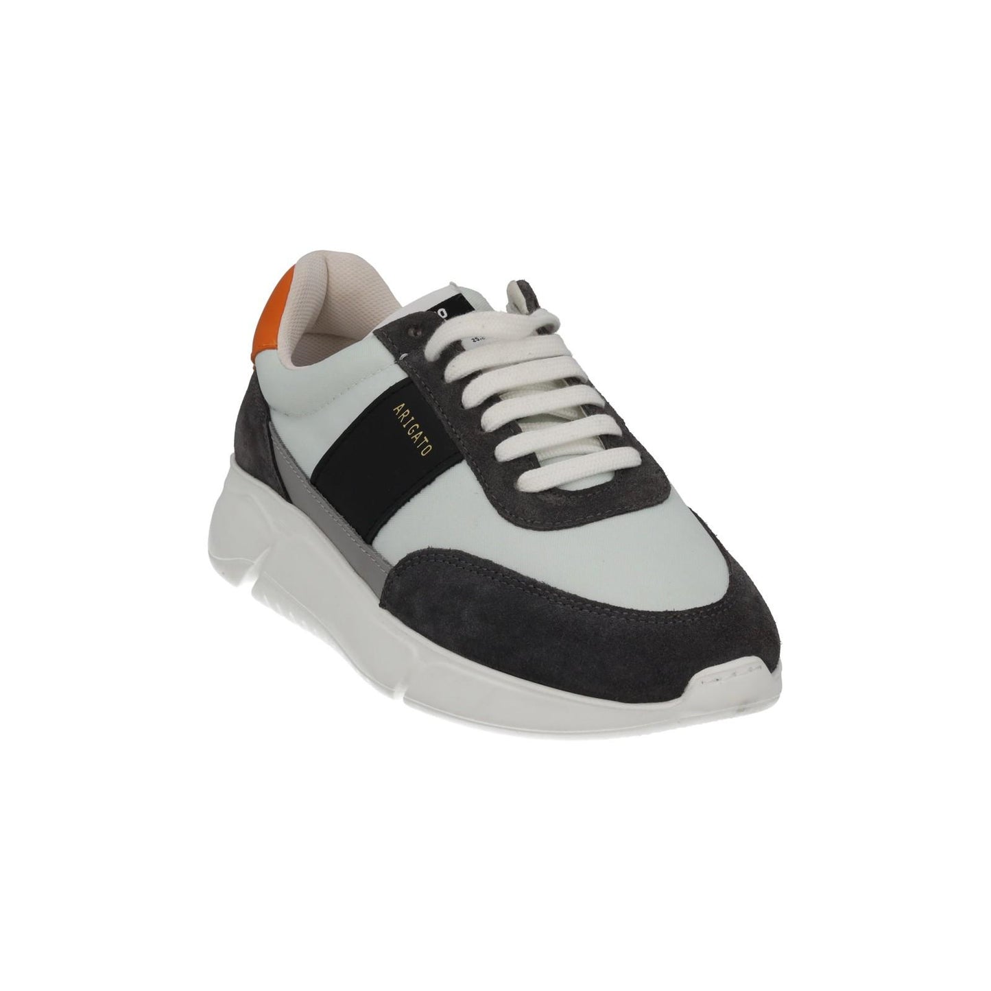 AXEL ARIGATO Men's Grey & Black Genesis Vintage Runner Trainers UK5 RRP215 NEW