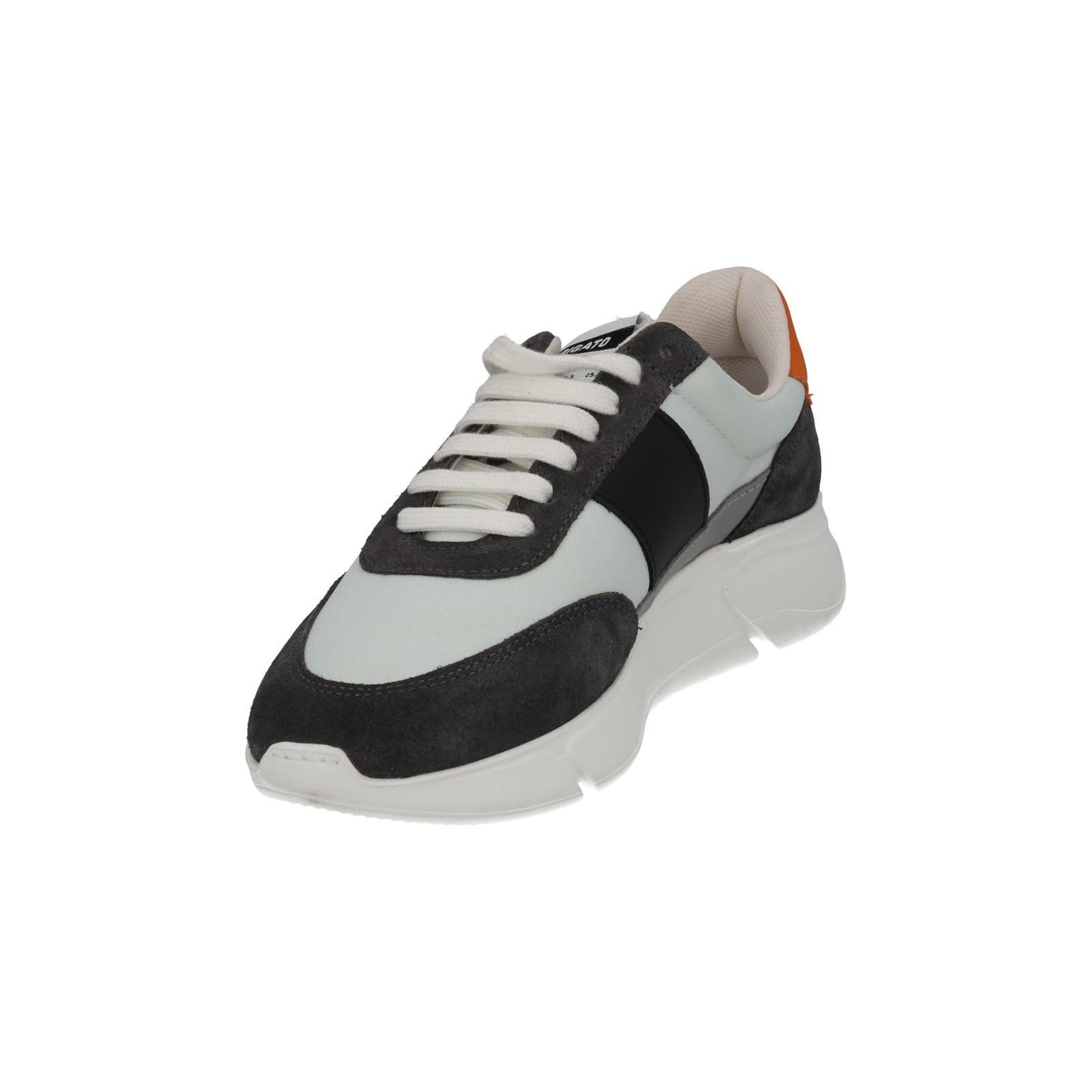 AXEL ARIGATO Men's Grey & Black Genesis Vintage Runner Trainers UK5 RRP215 NEW