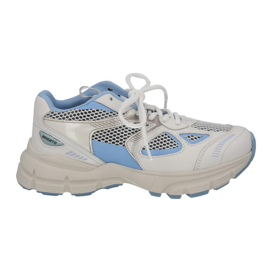 AXEL ARIGATO Ladies White & Blue Marathon Runner Trainers EU38 UK5 RRP270 NEW