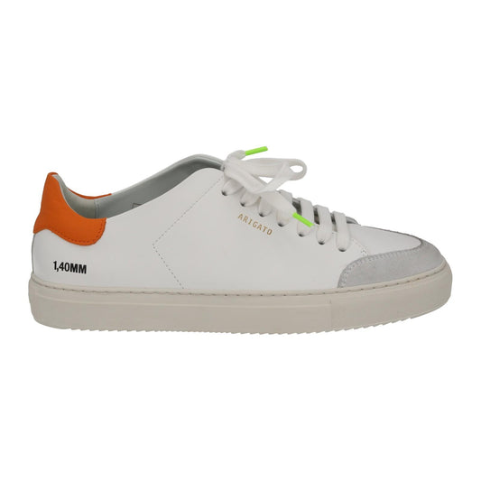 AXEL ARIGATO White & Orange Leather Clean 90 Triple Trainers UK5 RRP220 NEW