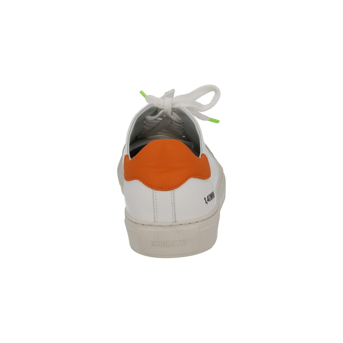 AXEL ARIGATO White & Orange Leather Clean 90 Triple Trainers UK5 RRP220 NEW