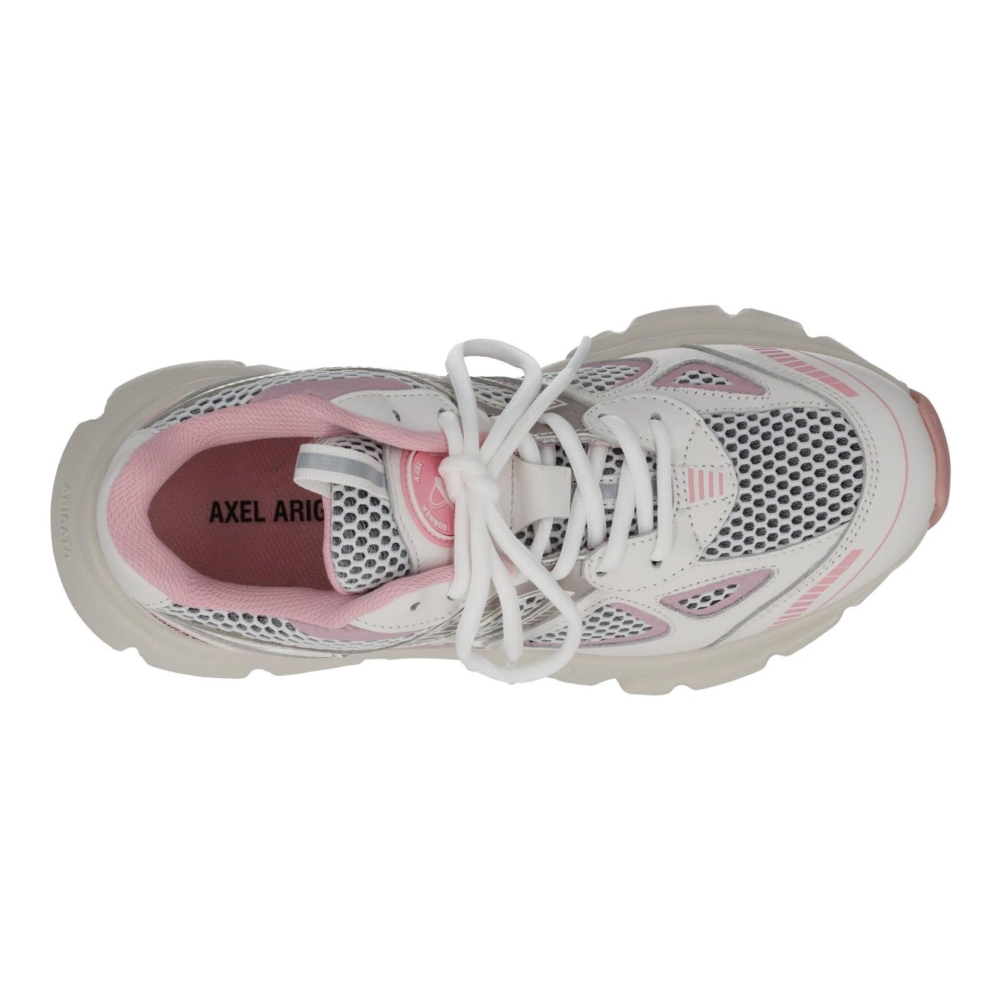 AXEL ARIGATO Ladies White & Pink Marathon Runner Trainers EU37 UK4 RRP270 NEW