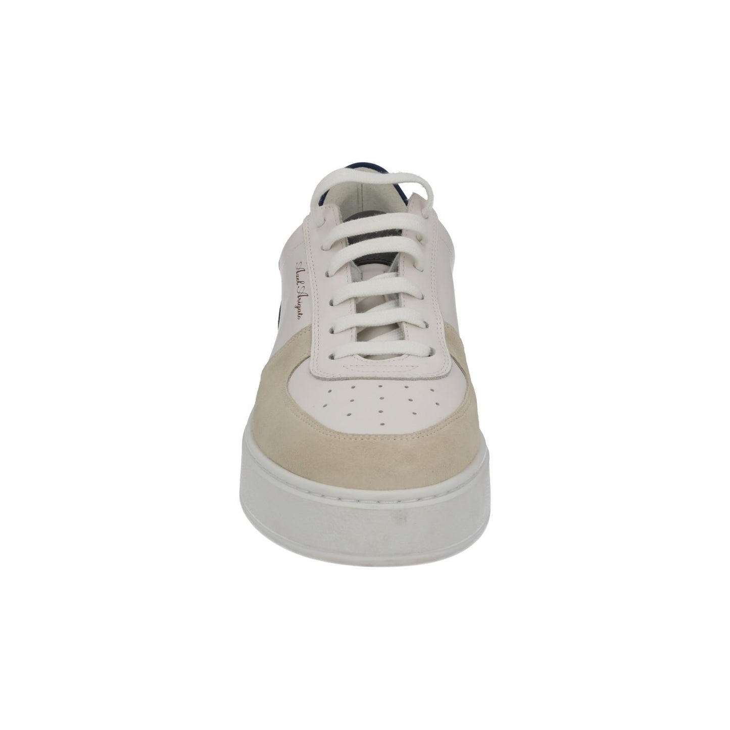 AXEL ARIGATO Men's White Suede Lace-Up Low Orbit Trainers Size UK10 RRP230 NEW