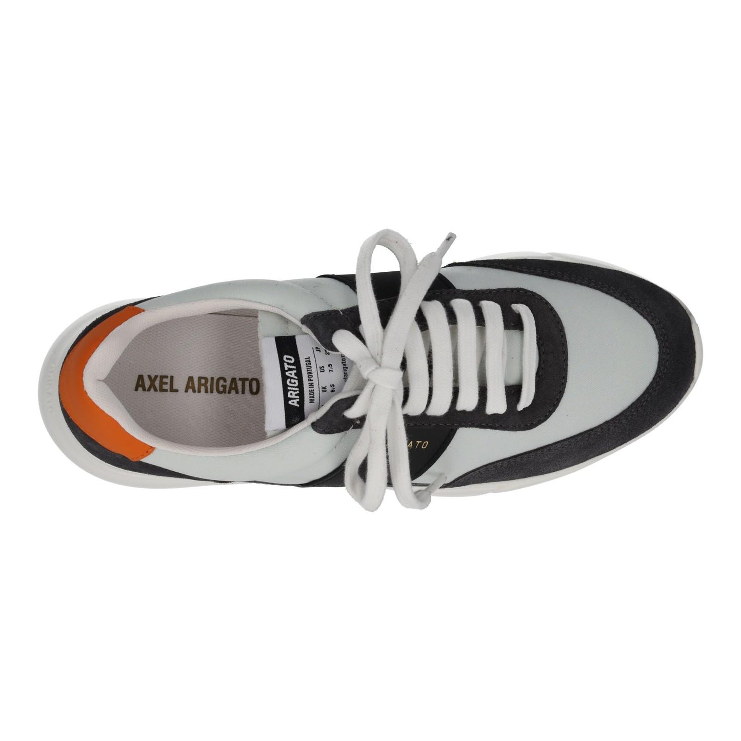AXEL ARIGATO Men's Grey Genesis Vintage Runner Lace-Up Trainers UK6 RRP215 NEW