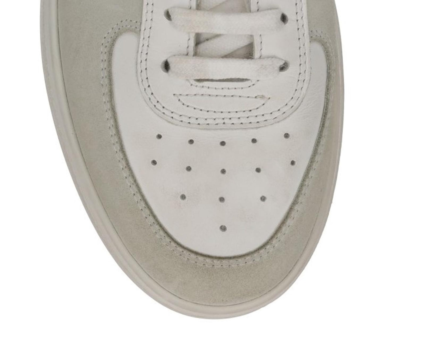 AXEL ARIGATO Men's White Combo Suede Low Top Orbit Trainers Size UK7 RRP230 NEW