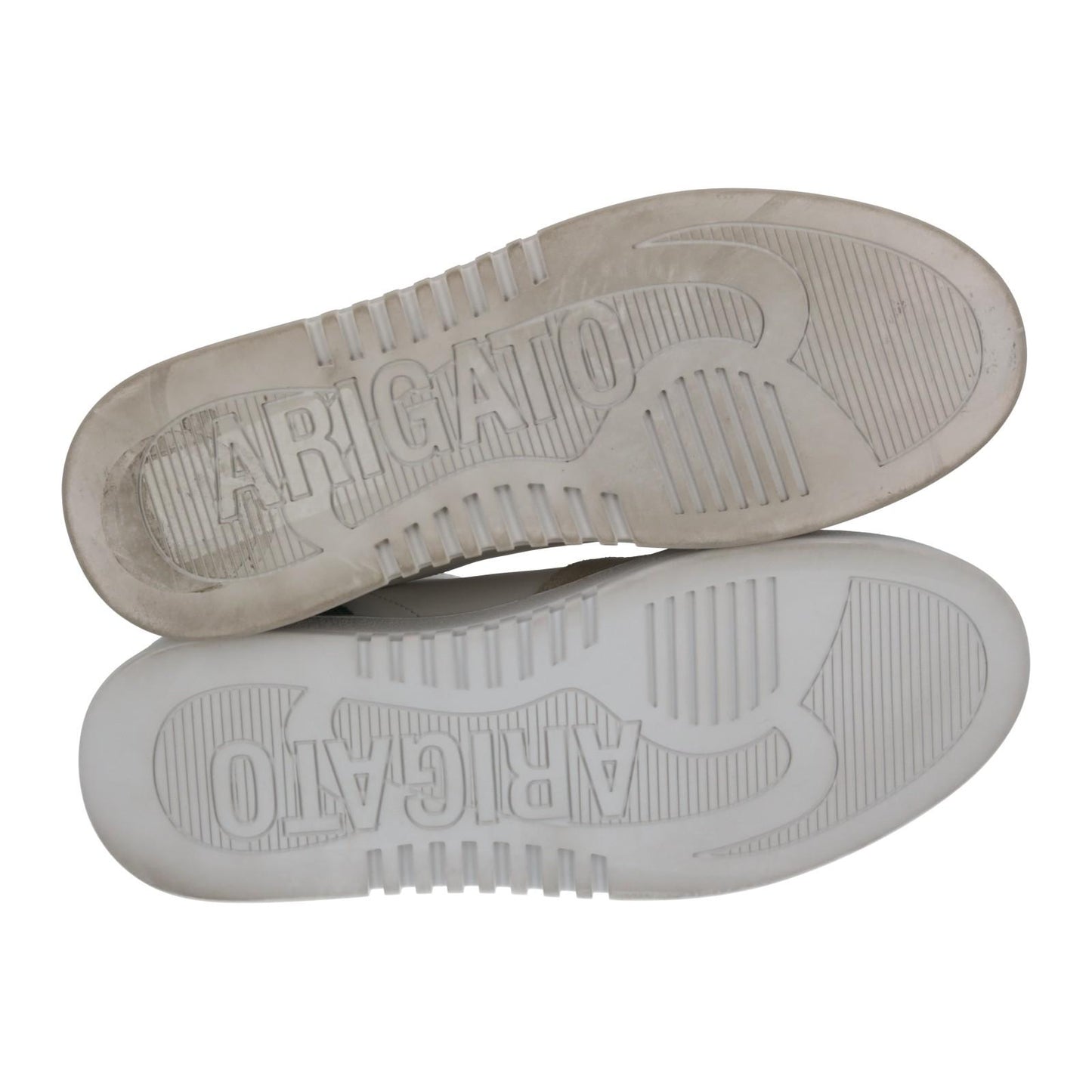 AXEL ARIGATO Men's White Combo Suede Low Top Orbit Trainers Size UK7 RRP230 NEW