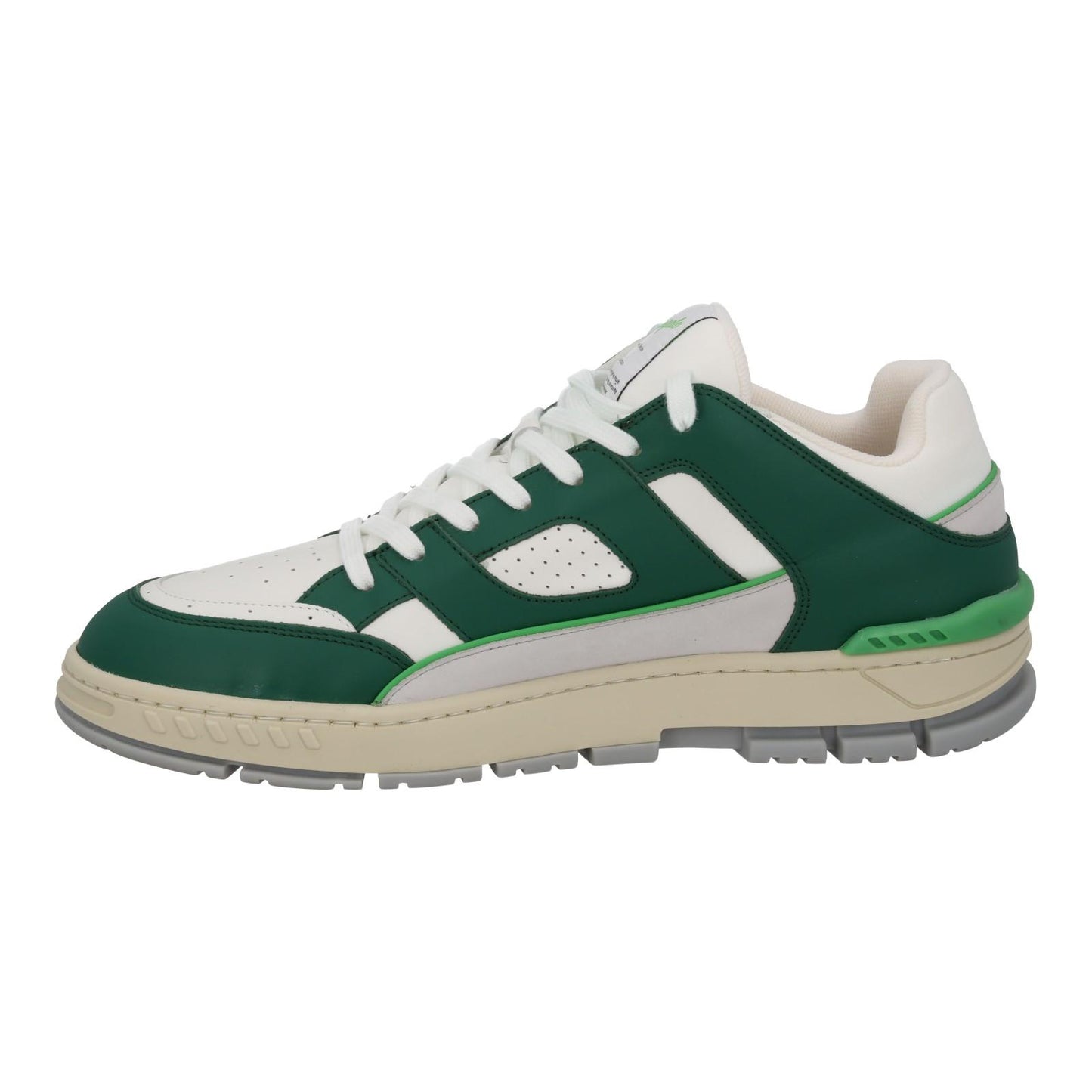 AXEL ARIGATO Men's Green & White Combo Area Low Trainers Size UK11 RRP265 NEW