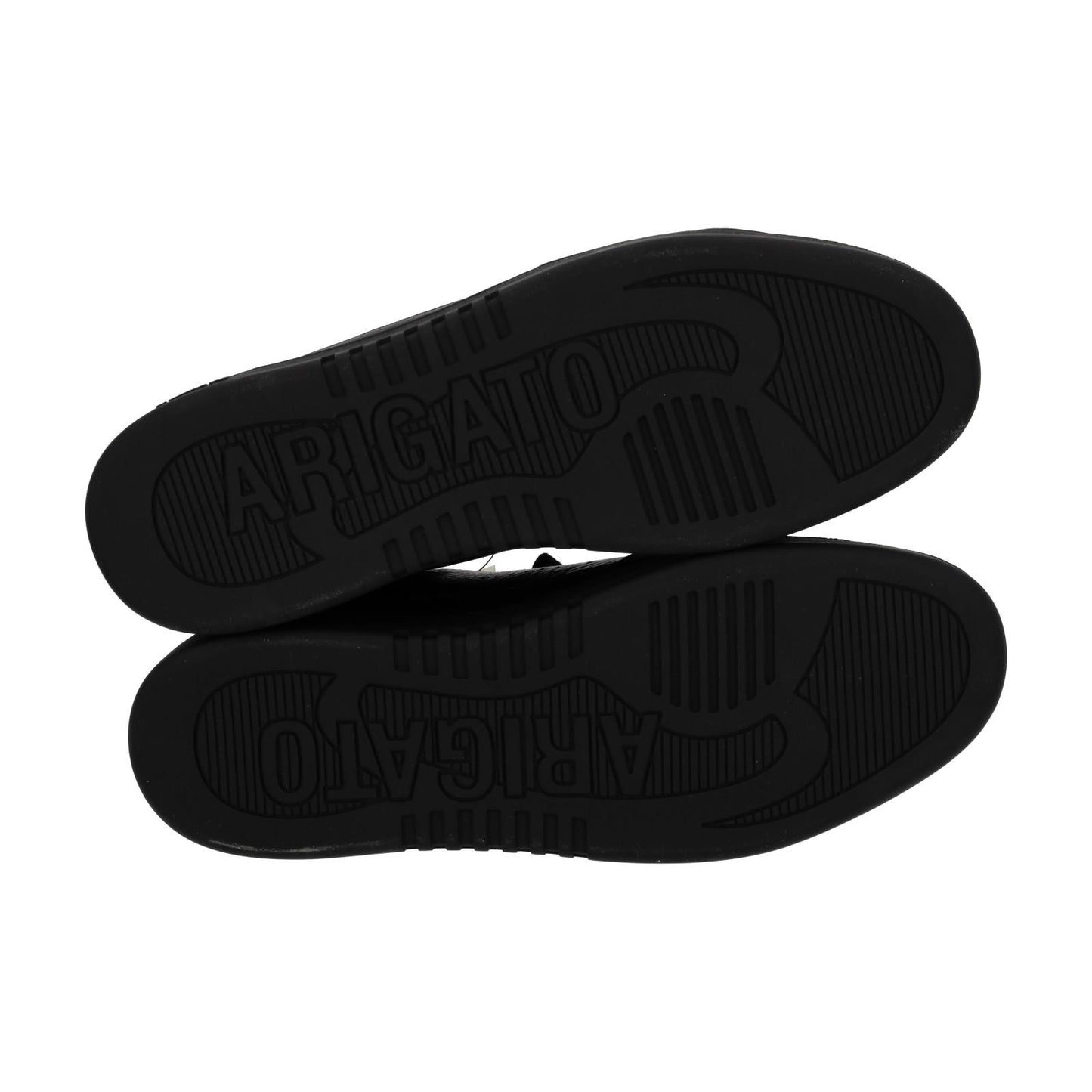 AXEL ARIGATO Men's Black Leather & Suede Dice Mono Trainers Size UK10 RRP215 NEW