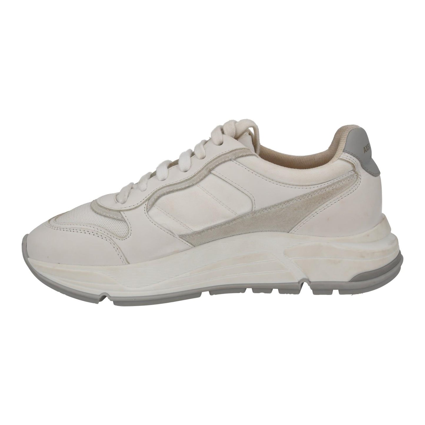 AXEL ARIGATO Ladies White Leather & Fabric Rush Trainers EU37 UK4 RRP210 NEW