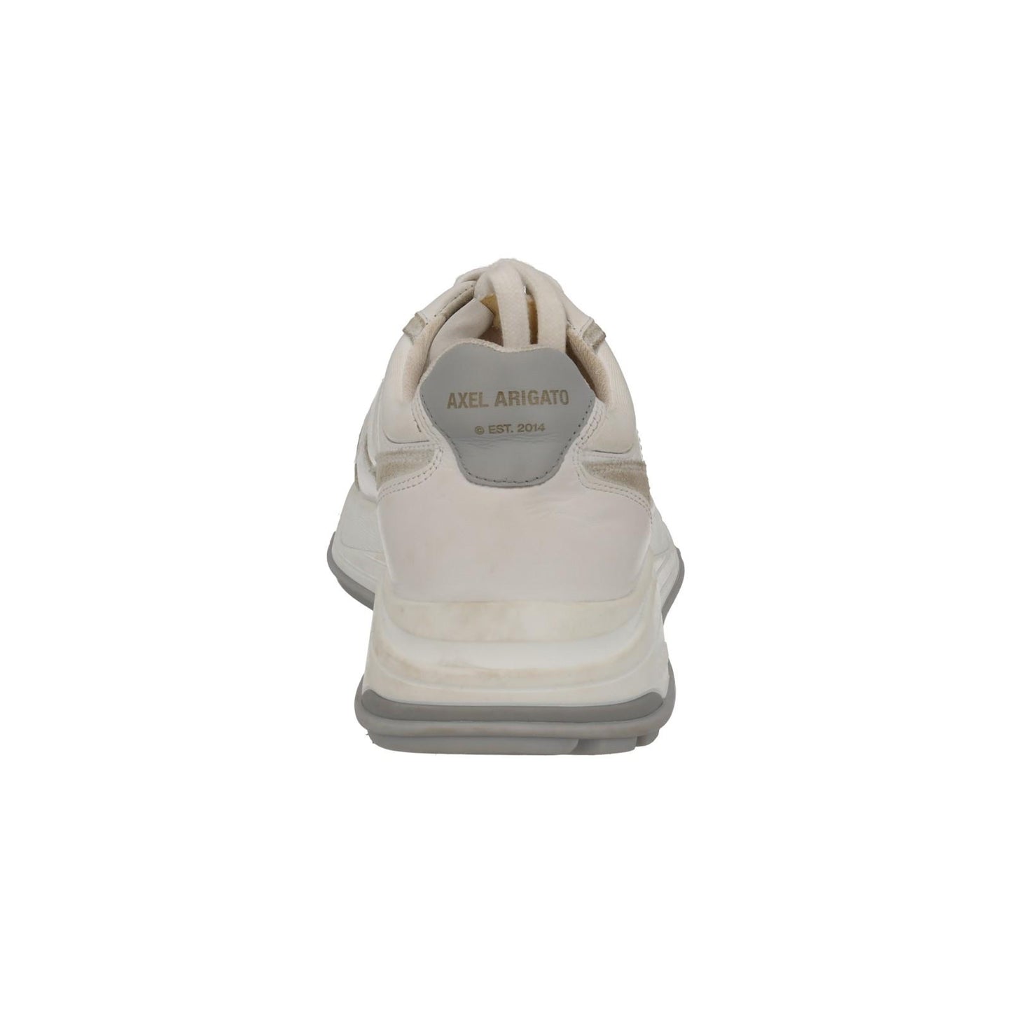 AXEL ARIGATO Ladies White Leather & Fabric Rush Trainers EU37 UK4 RRP210 NEW