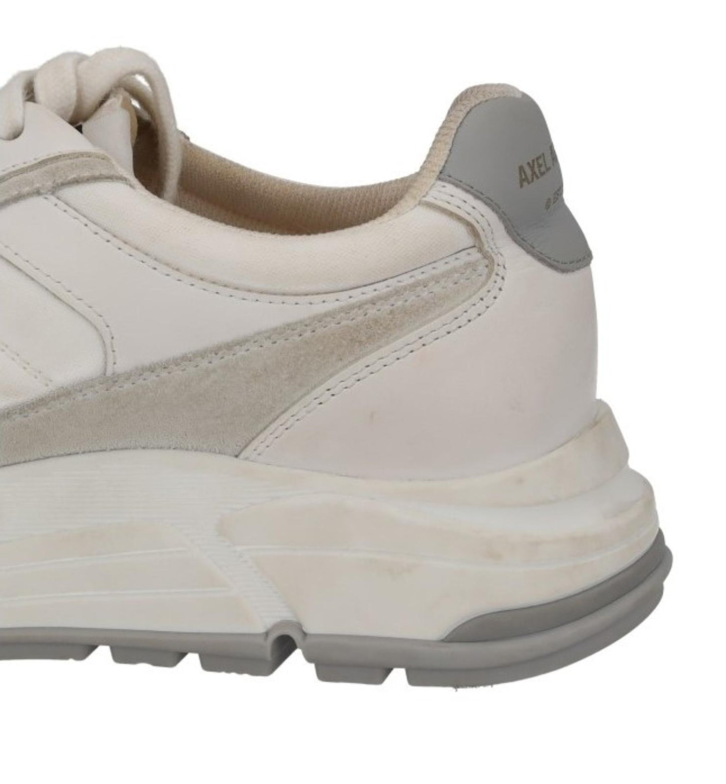 AXEL ARIGATO Ladies White Leather & Fabric Rush Trainers EU37 UK4 RRP210 NEW