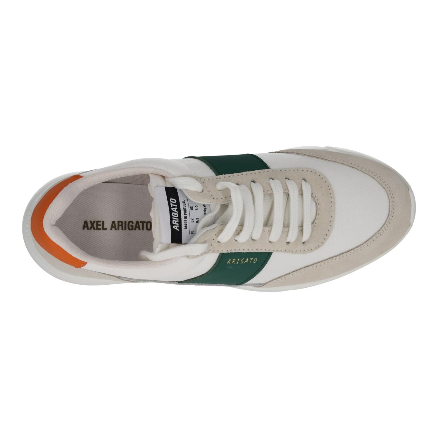 AXEL ARIGATO White Combo Genesis Vintage Runner Trainers EU40 UK6.5 RRP215 NEW