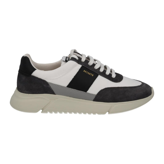 AXEL ARIGATO Men's Grey Mixed Genesis Vintage Runner Trainers UK11 RRP215 NEW