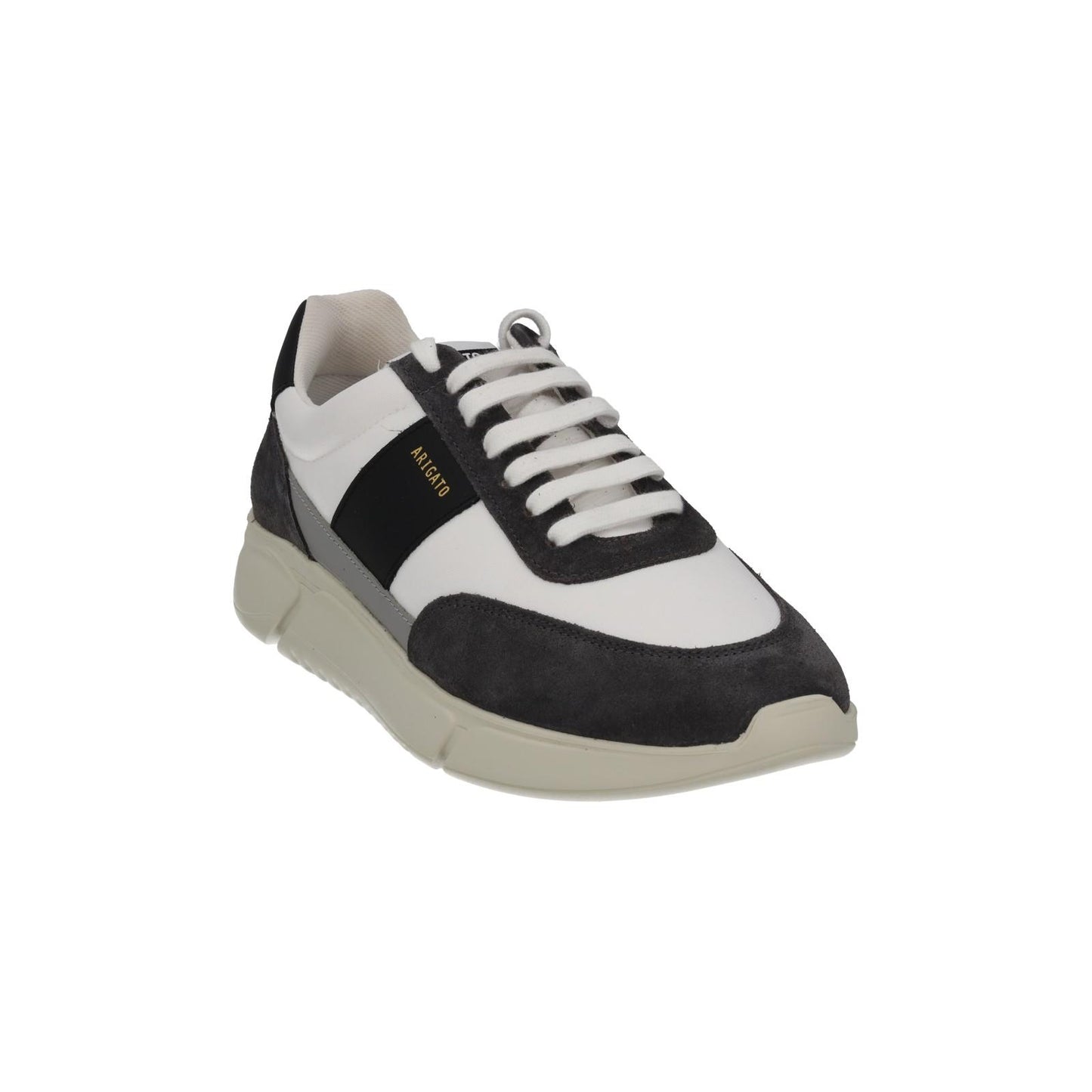 AXEL ARIGATO Men's Grey Mixed Genesis Vintage Runner Trainers UK11 RRP215 NEW