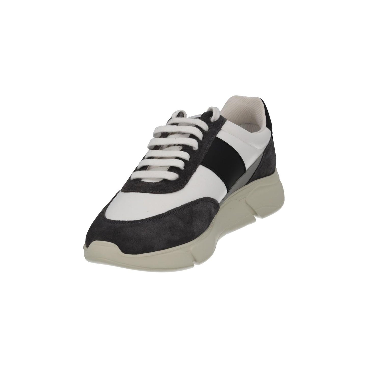 AXEL ARIGATO Men's Grey Mixed Genesis Vintage Runner Trainers UK11 RRP215 NEW