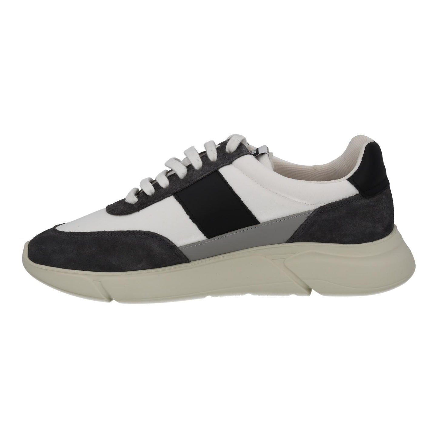AXEL ARIGATO Men's Grey Mixed Genesis Vintage Runner Trainers UK11 RRP215 NEW