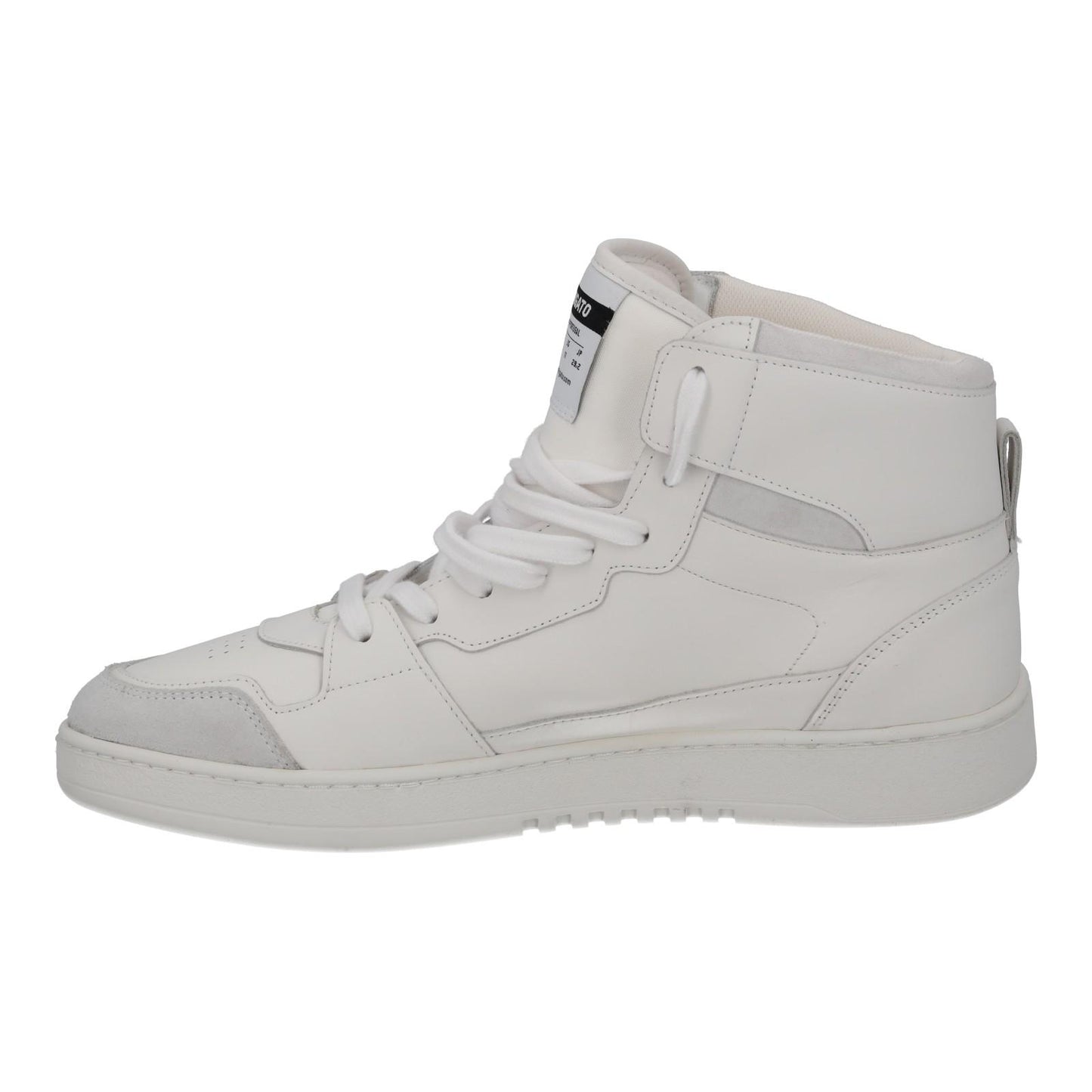 AXEL ARIGATO Men's White Leather & Suede Dice Hi Top Trainers UK11 RRP250 NEW