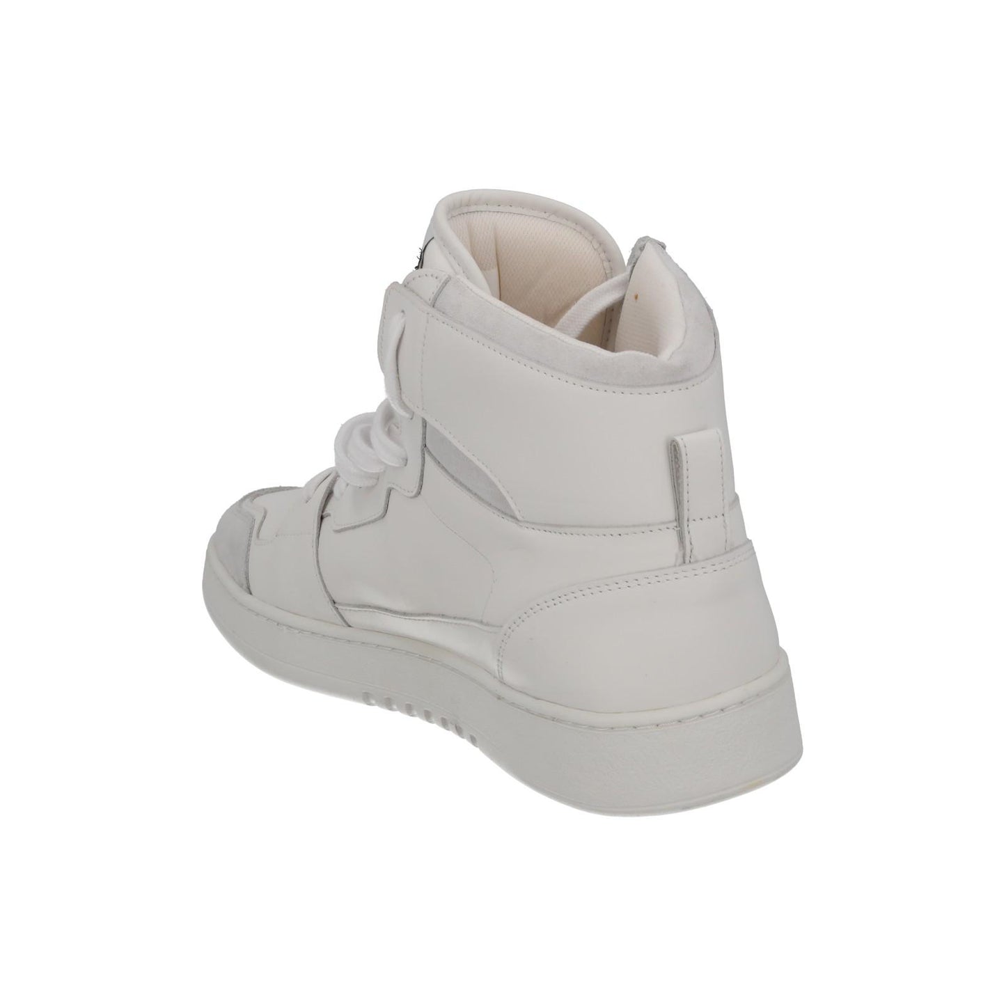 AXEL ARIGATO Men's White Leather & Suede Dice Hi Top Trainers UK11 RRP250 NEW