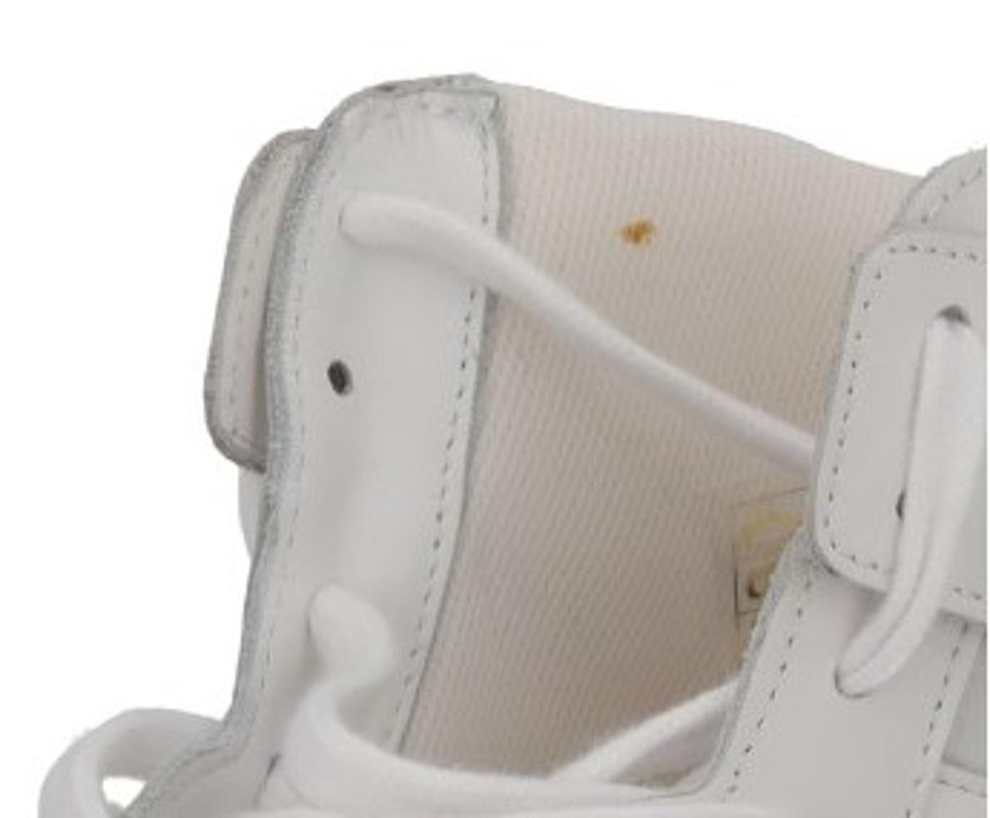AXEL ARIGATO Men's White Leather & Suede Dice Hi Top Trainers UK11 RRP250 NEW
