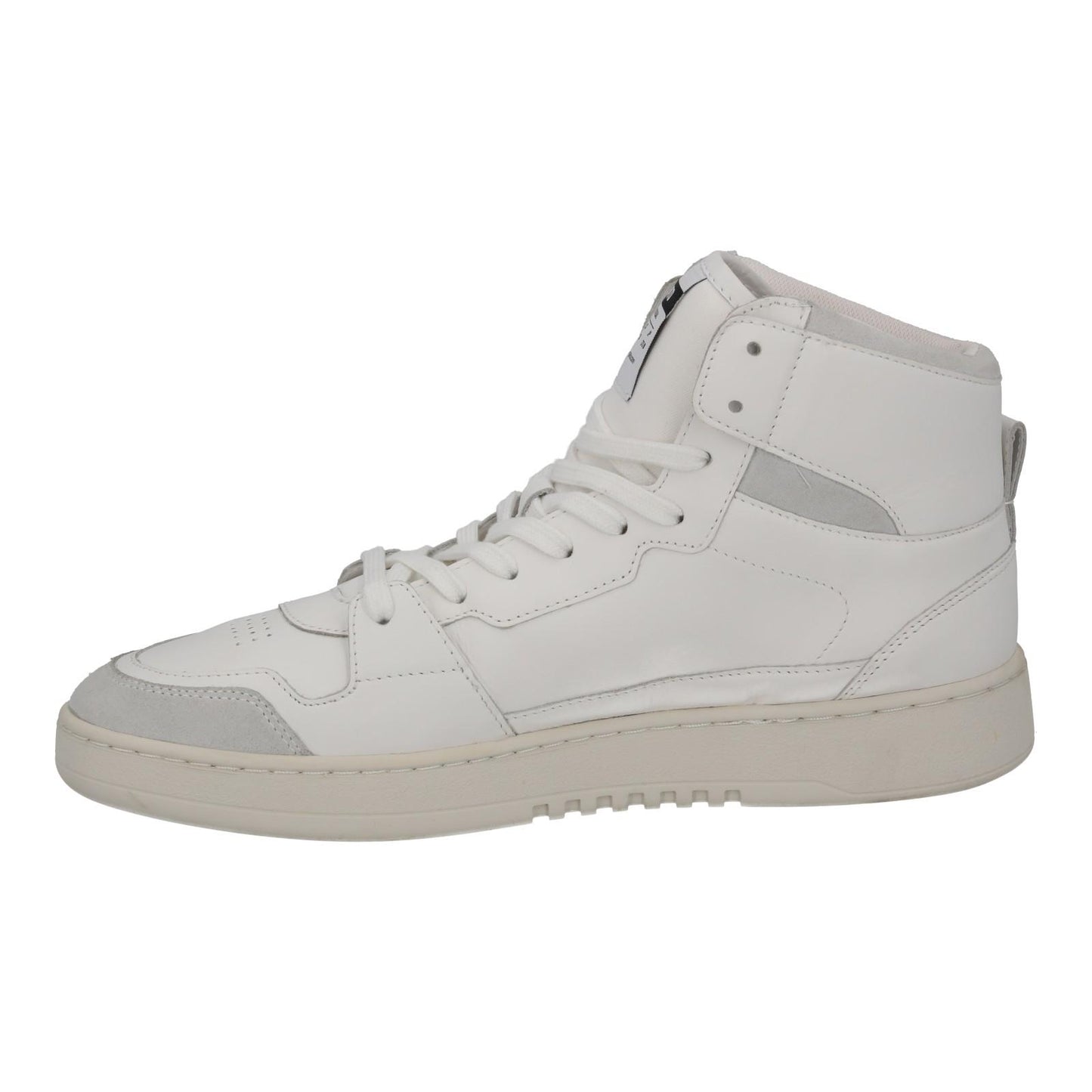 AXEL ARIGATO Men's White Leather & Suede Dice Hi Top Trainers UK9 RRP250 NEW