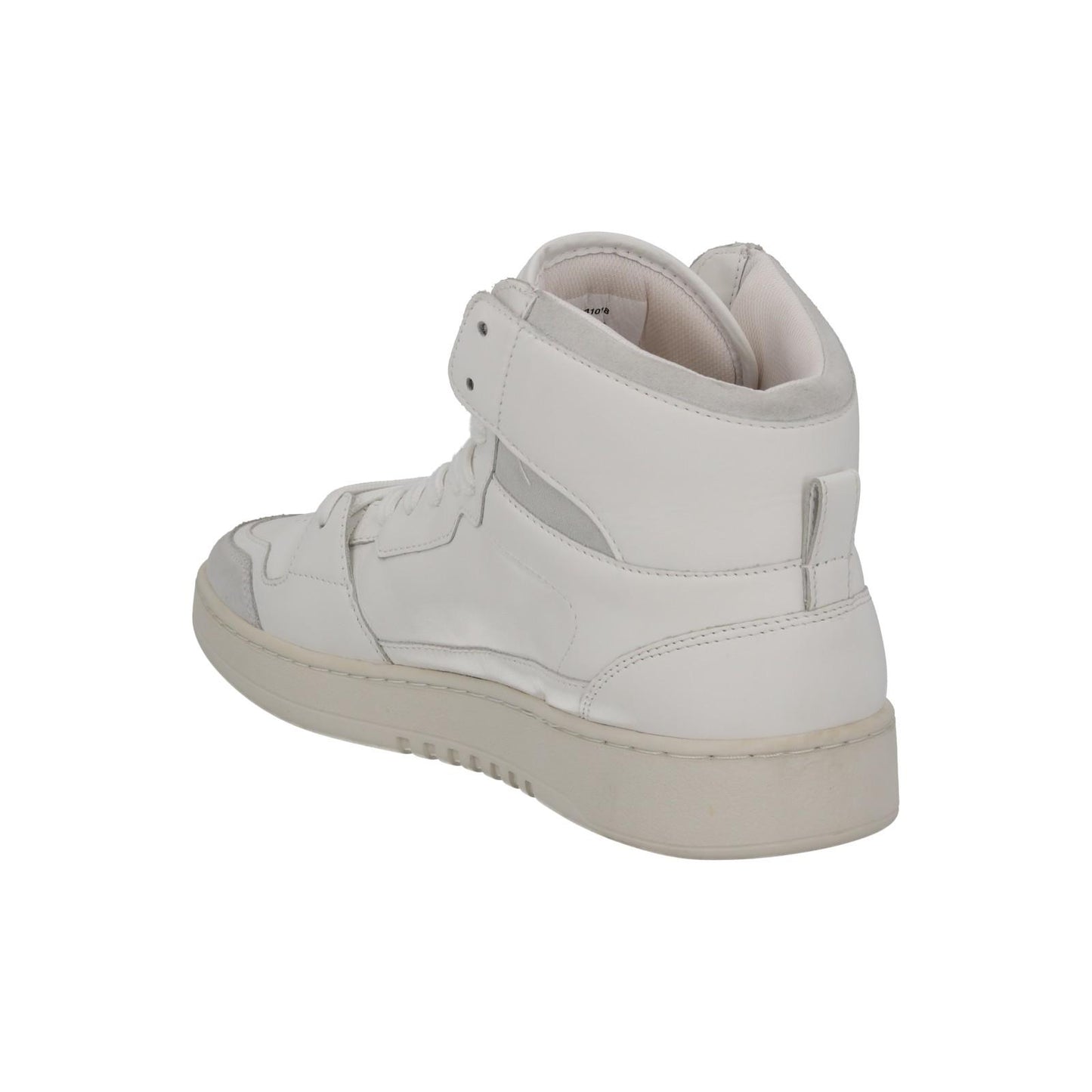 AXEL ARIGATO Men's White Leather & Suede Dice Hi Top Trainers UK9 RRP250 NEW