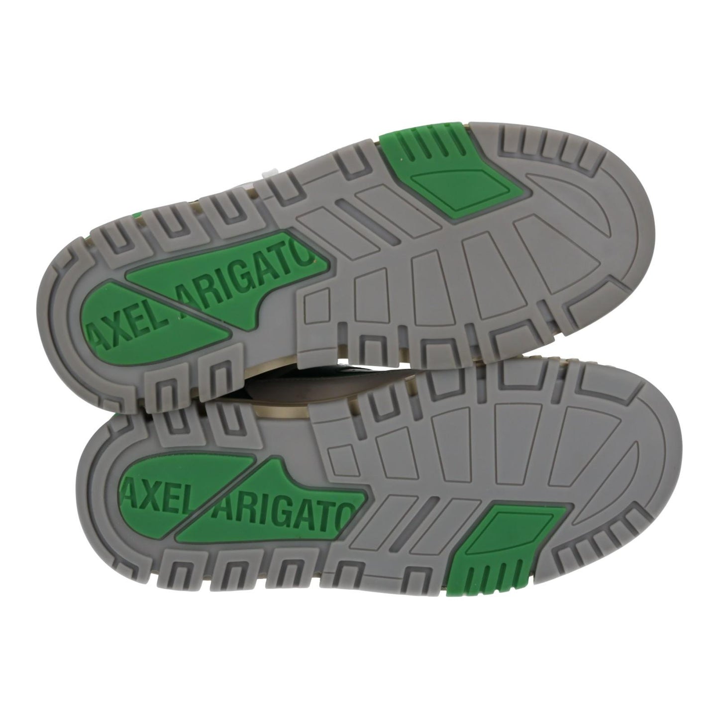AXEL ARIGATO Men's Green & White Combo Area Low Trainers Size UK8 RRP265 NEW