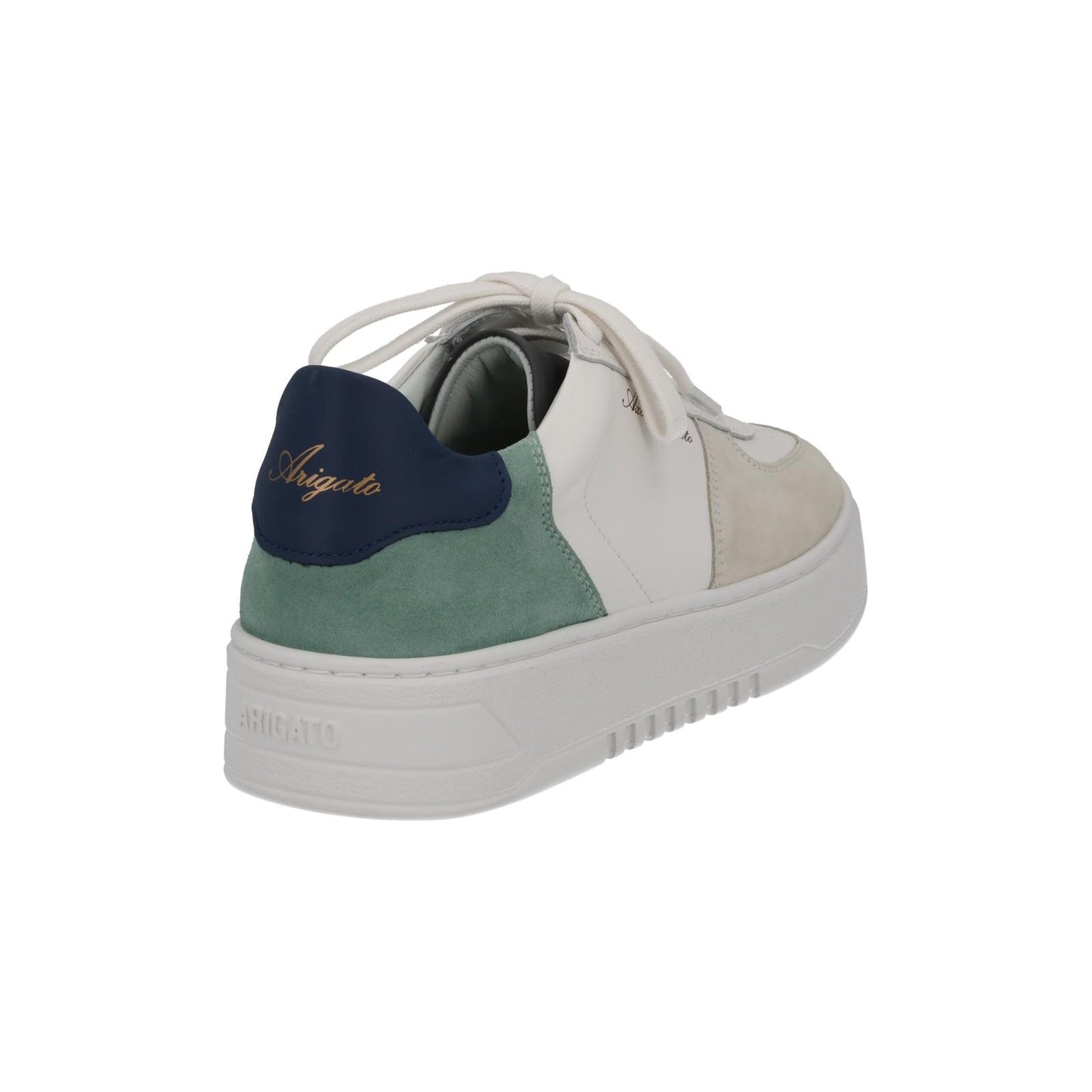 AXEL ARIGATO Orbit Sneaker White Cream Blue Suede Trainer EU39 UK6 NEW RRP230