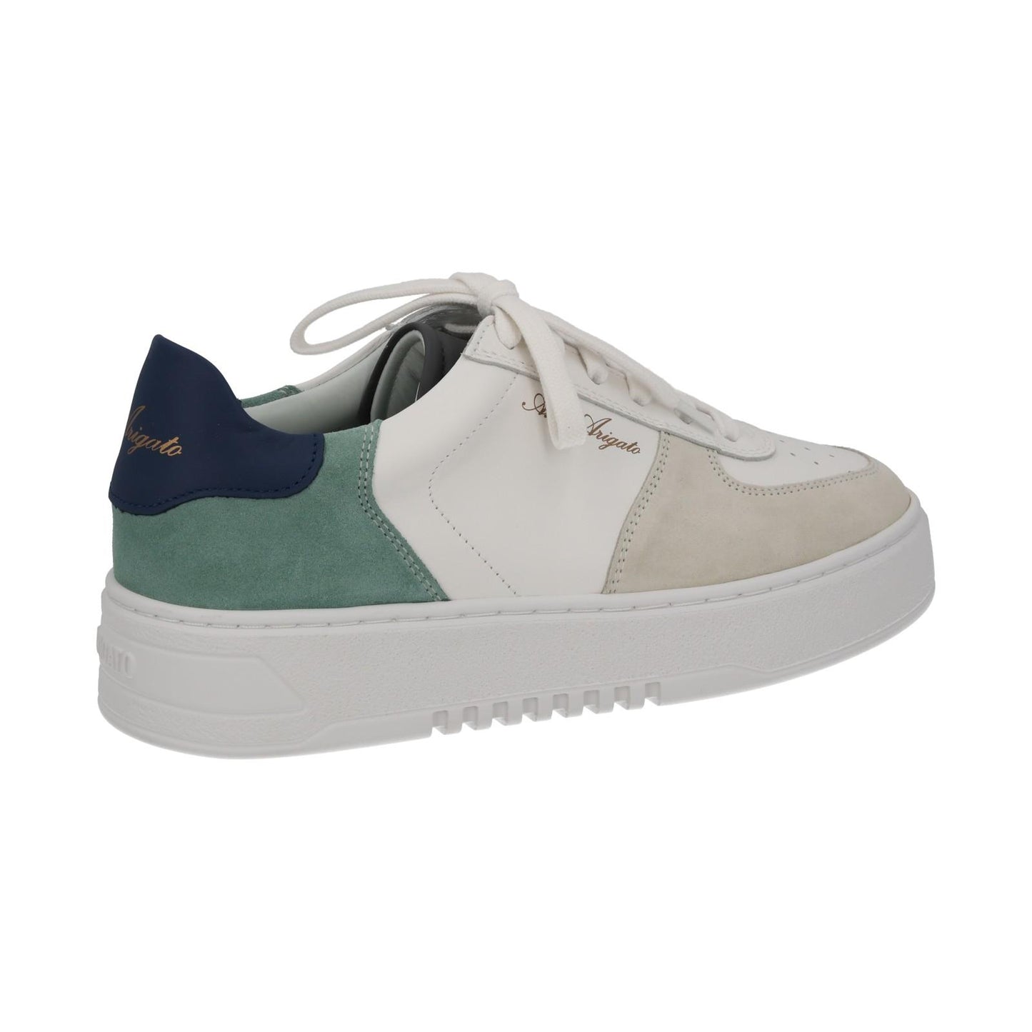 AXEL ARIGATO Orbit Sneaker White Cream Blue Suede Trainer EU39 UK6 NEW RRP230
