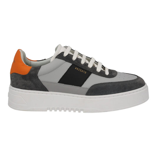 AXEL ARIGATO Orbit Sneaker Low Top Lace Up Grey Leather Suede UK6 NEW RRP230