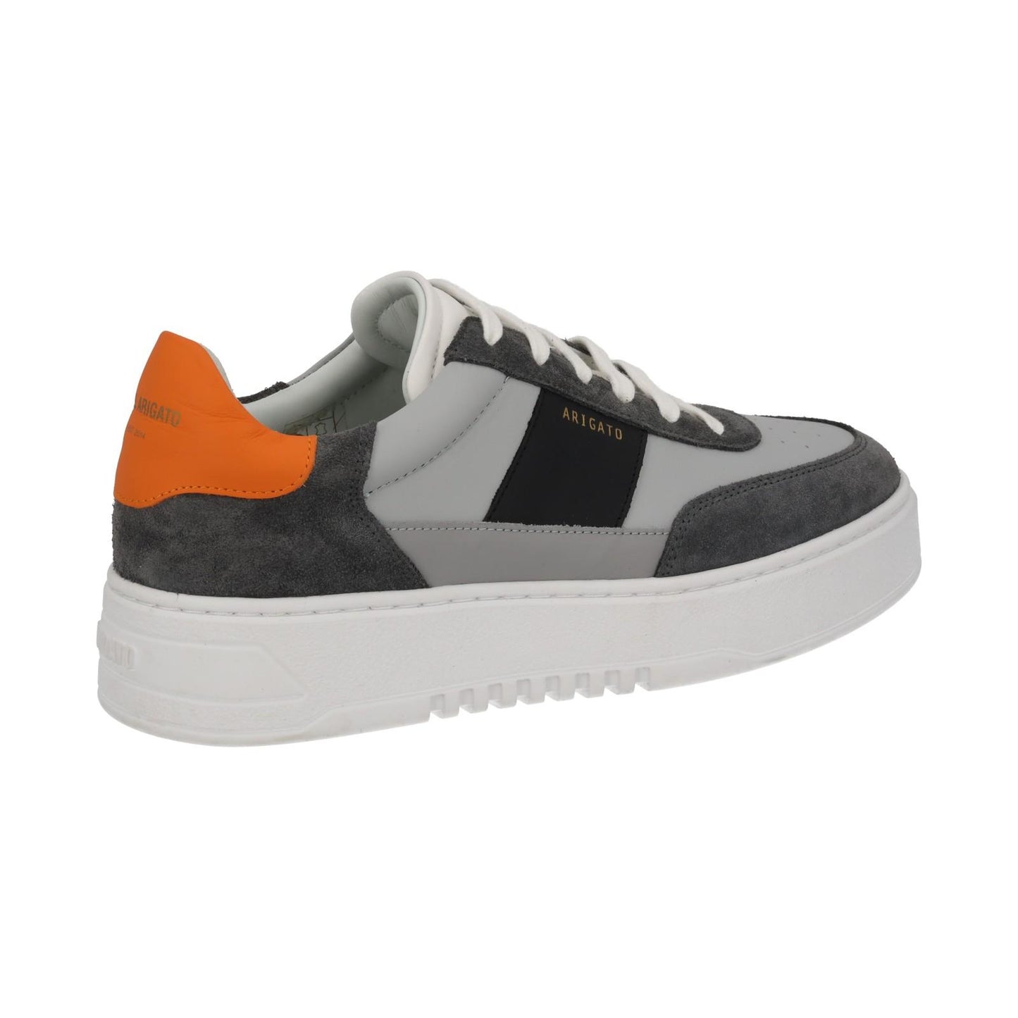 AXEL ARIGATO Orbit Sneaker Low Top Lace Up Grey Leather Suede UK6 NEW RRP230