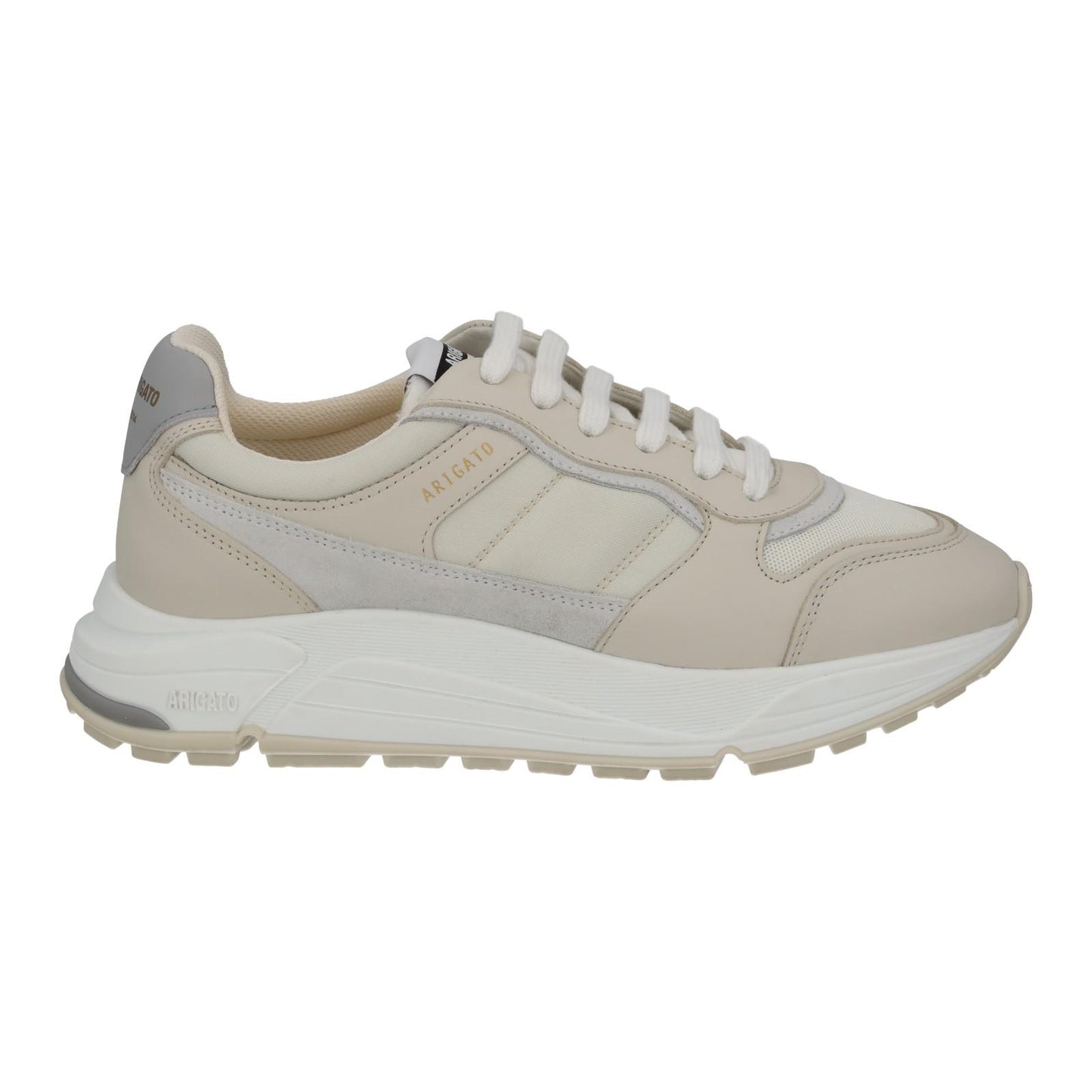 AXEL ARIGATO Rush Sneaker Trainer Low Top Lace Cremino White EU38 UK5 NEW RRP225