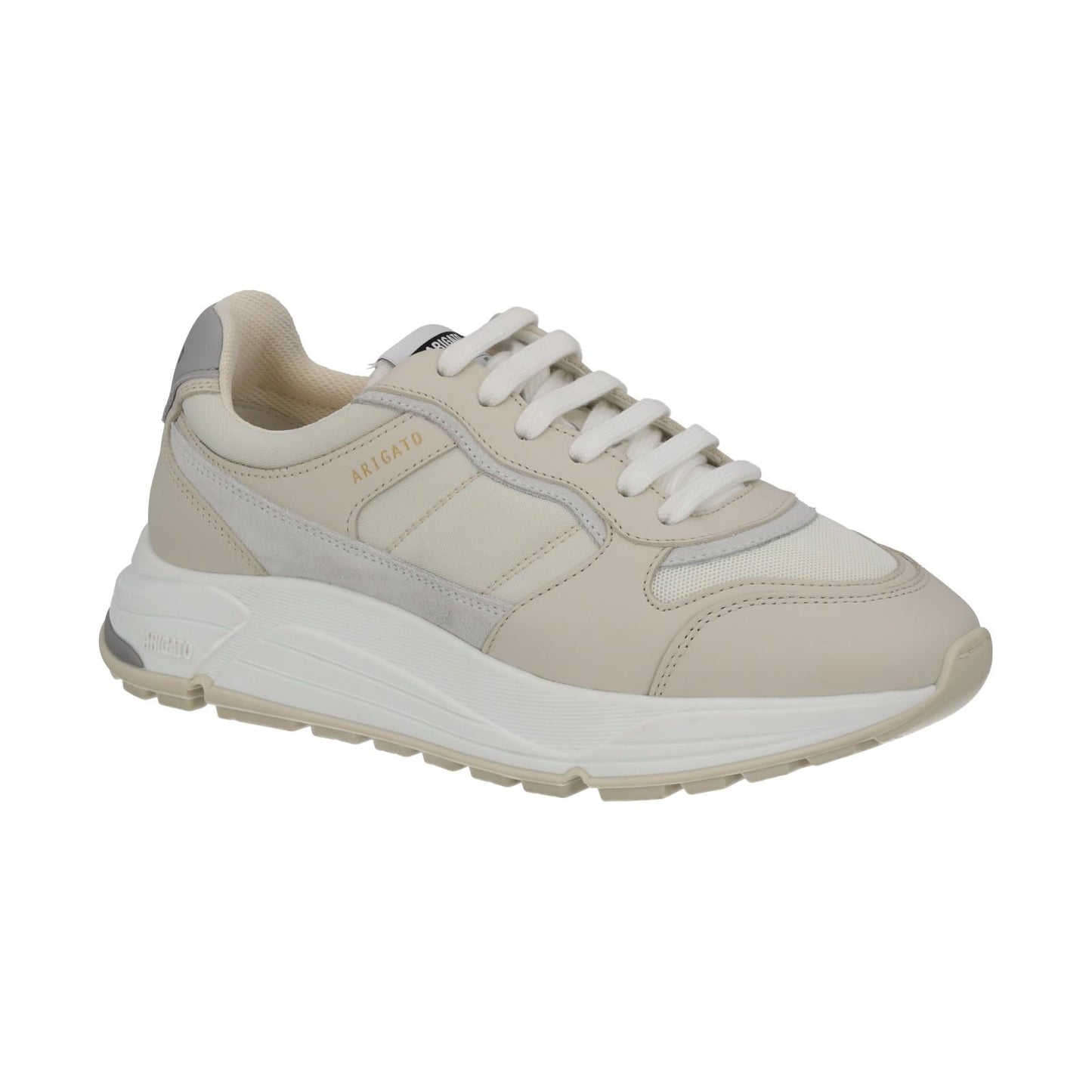 AXEL ARIGATO Rush Sneaker Trainer Low Top Lace Cremino White EU38 UK5 NEW RRP225