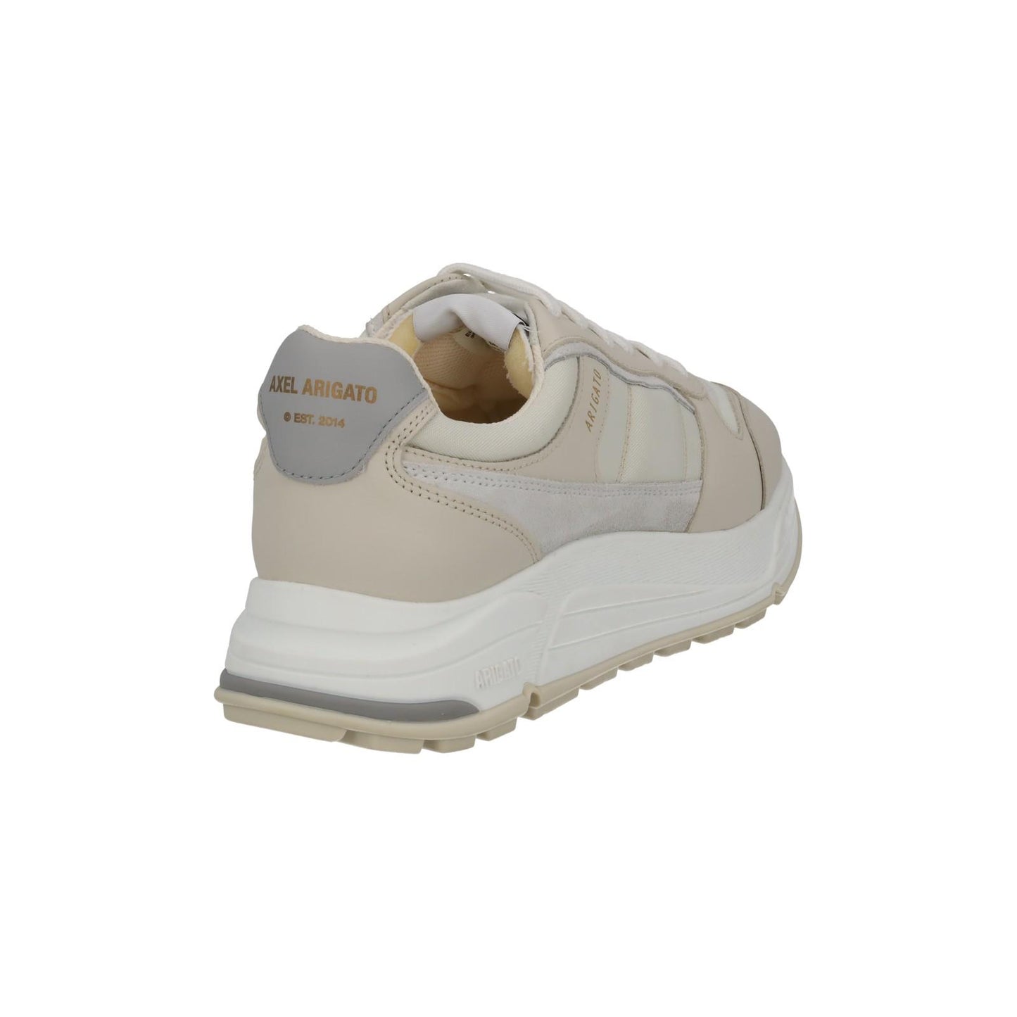 AXEL ARIGATO Rush Sneaker Trainer Low Top Lace Cremino White EU38 UK5 NEW RRP225