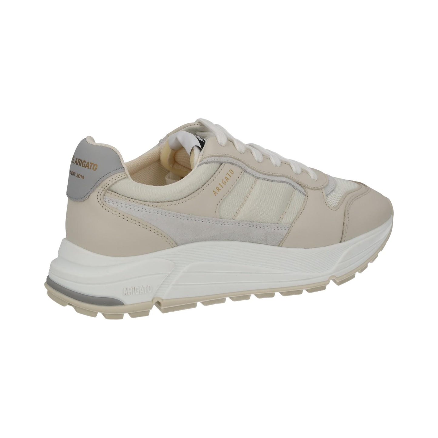 AXEL ARIGATO Rush Sneaker Trainer Low Top Lace Cremino White EU38 UK5 NEW RRP225