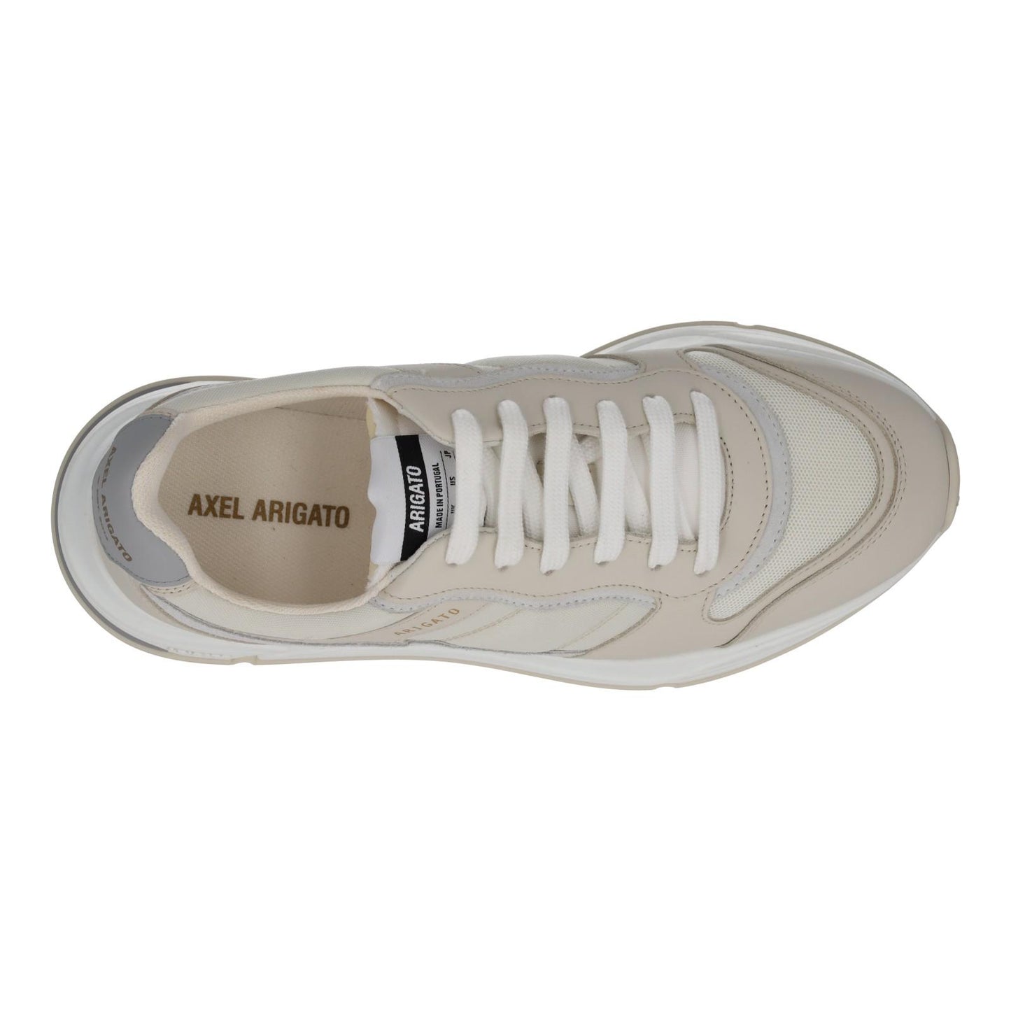 AXEL ARIGATO Rush Sneaker Trainer Low Top Lace Cremino White EU38 UK5 NEW RRP225