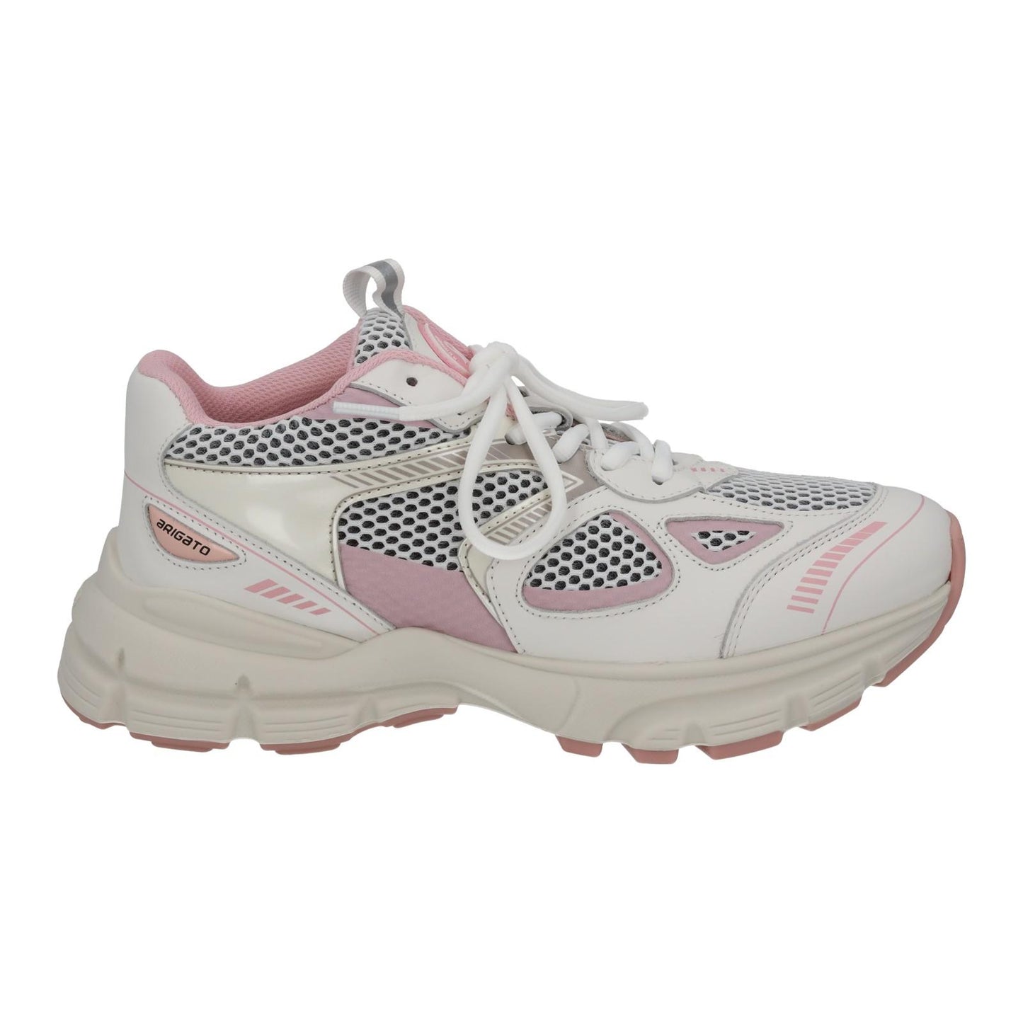 AXEL ARIGATO Marathon Runner Trainer White Pink Leather Fabric UK5 NEW RRP270