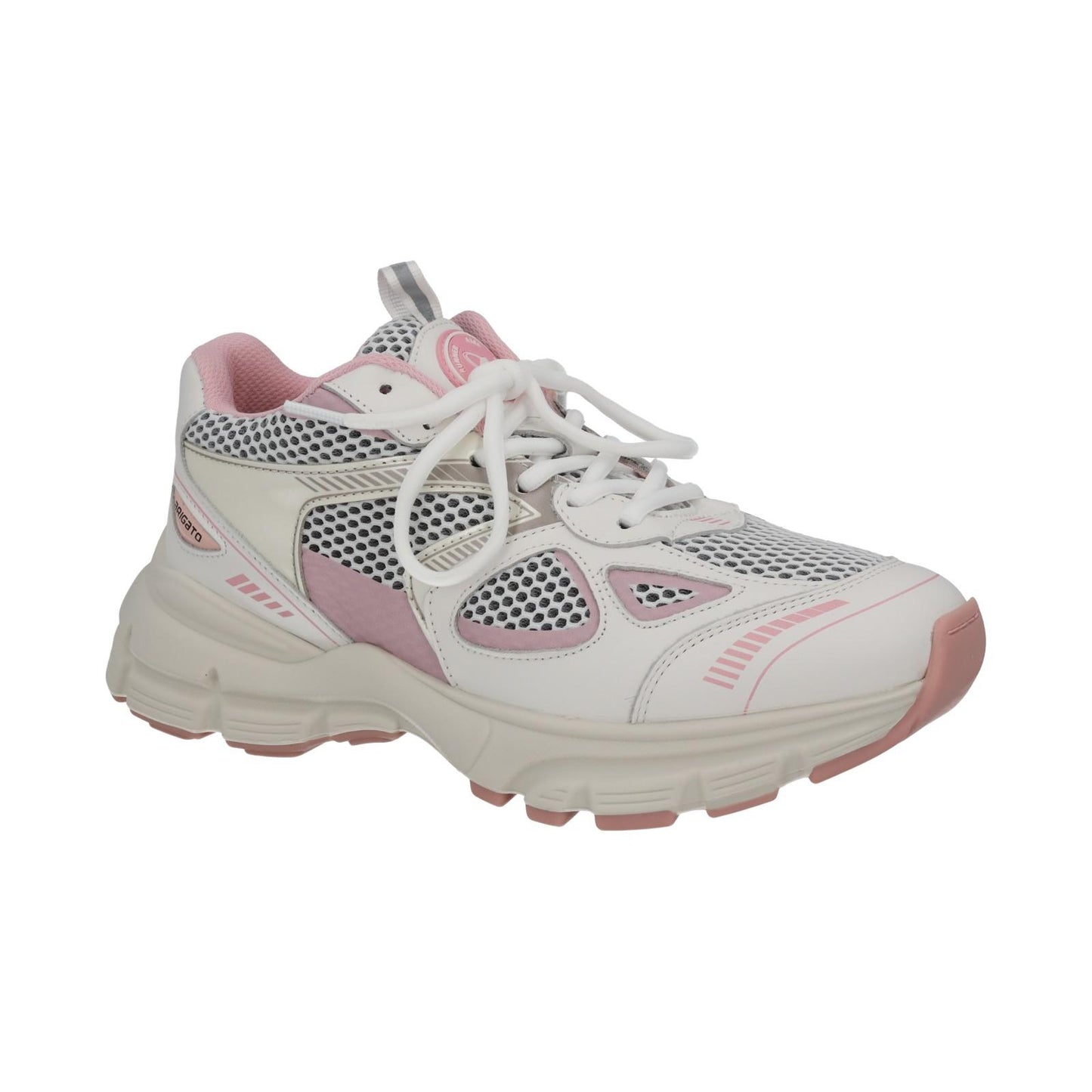 AXEL ARIGATO Marathon Runner Trainer White Pink Leather Fabric UK5 NEW RRP270